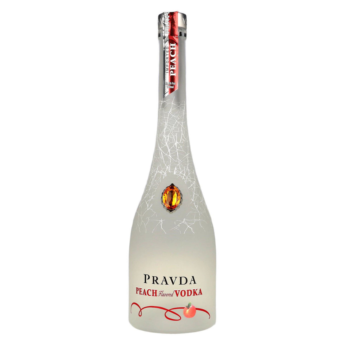 Vodka aromatisée Pravda PEACH, 37,5 % vol., 0,7 l