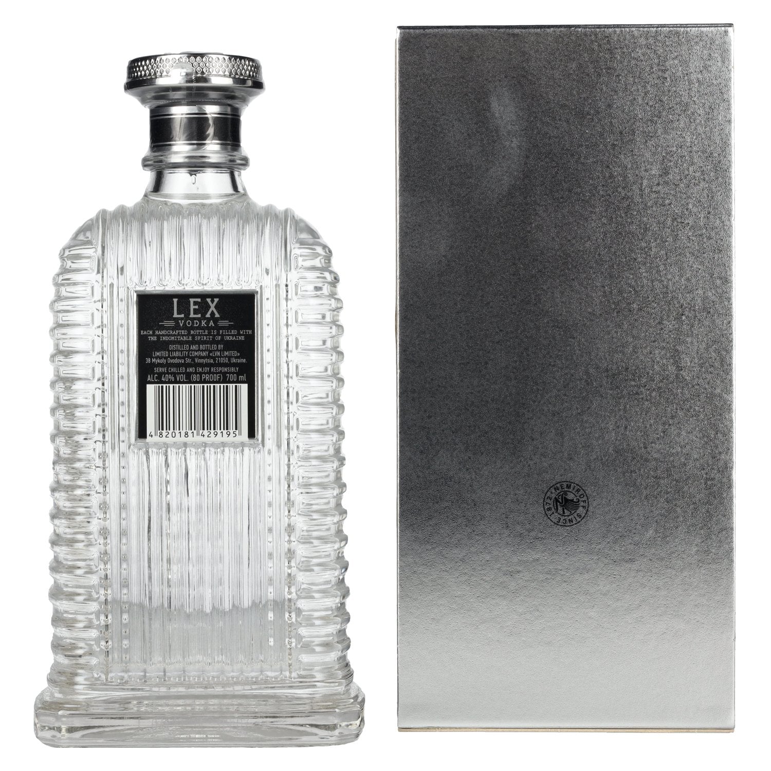 LEX by Nemiroff Ultra Premium Vodka 40% vol. 0,7l en boîte cadeau