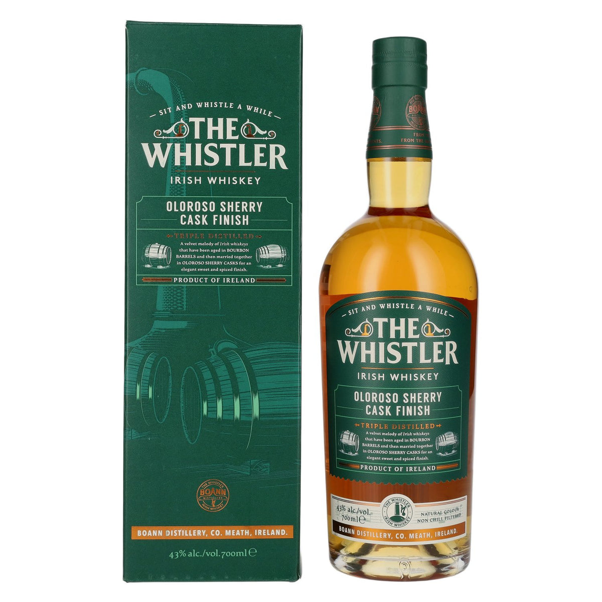 The Whistler Whiskey OLOROSO SHERRY CASK FINISH 43% Vol. 0,7l in gift box
