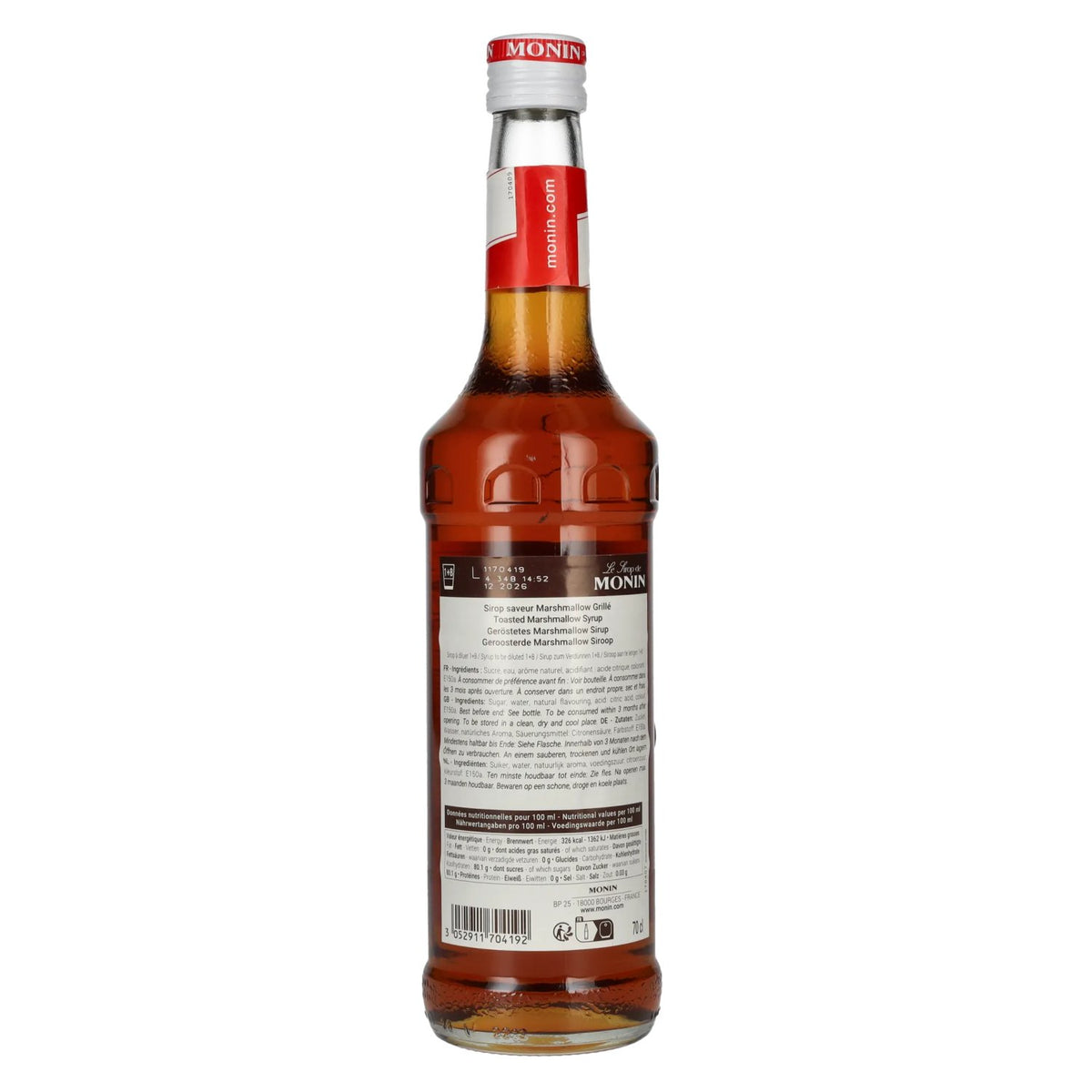 Le Sirop de Monin GERÖSTETES MARSHMALLOW 0,7l
