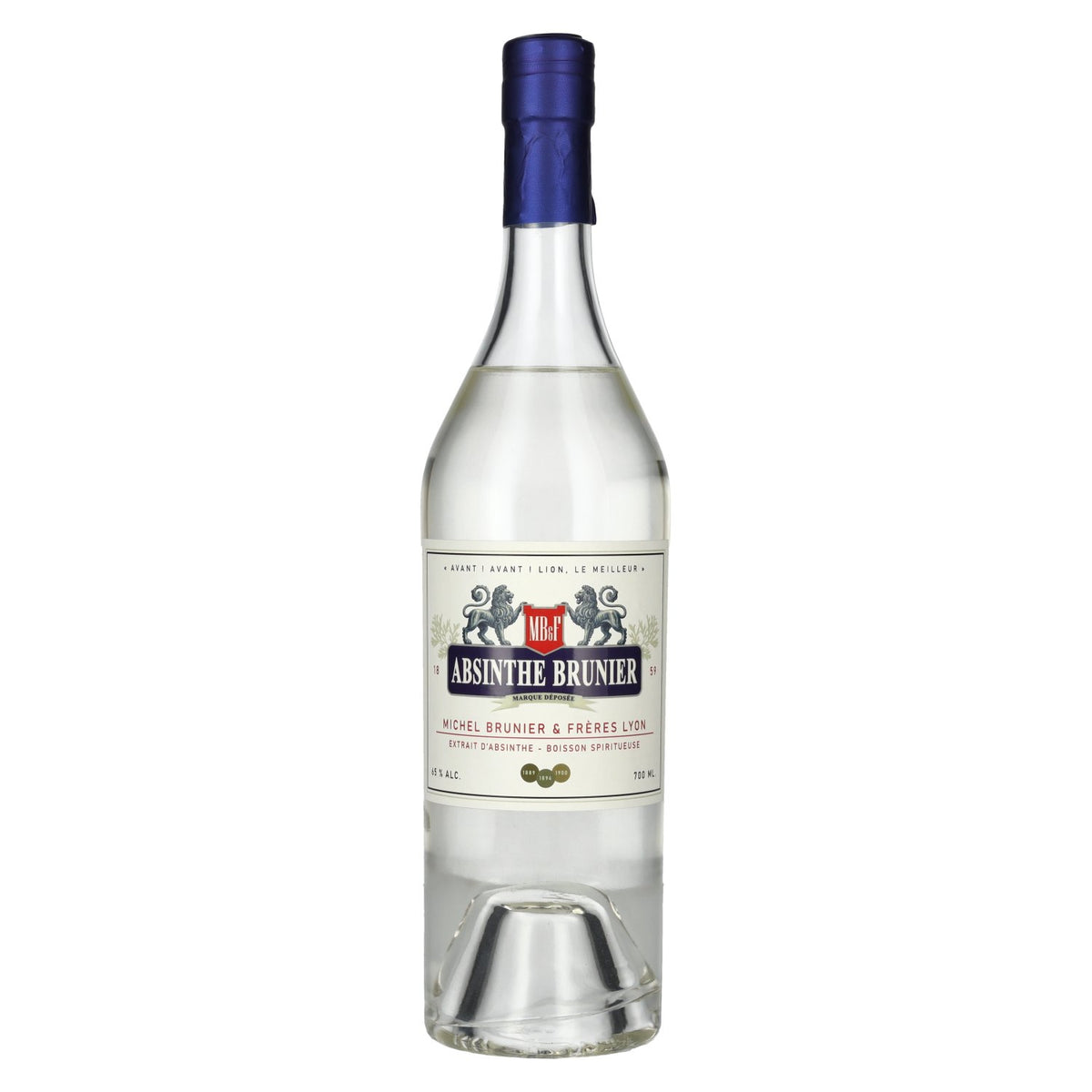 ABSINTHE BRUNIER Michel Brunier &amp; Frères Lyon 65% vol. 0,7l