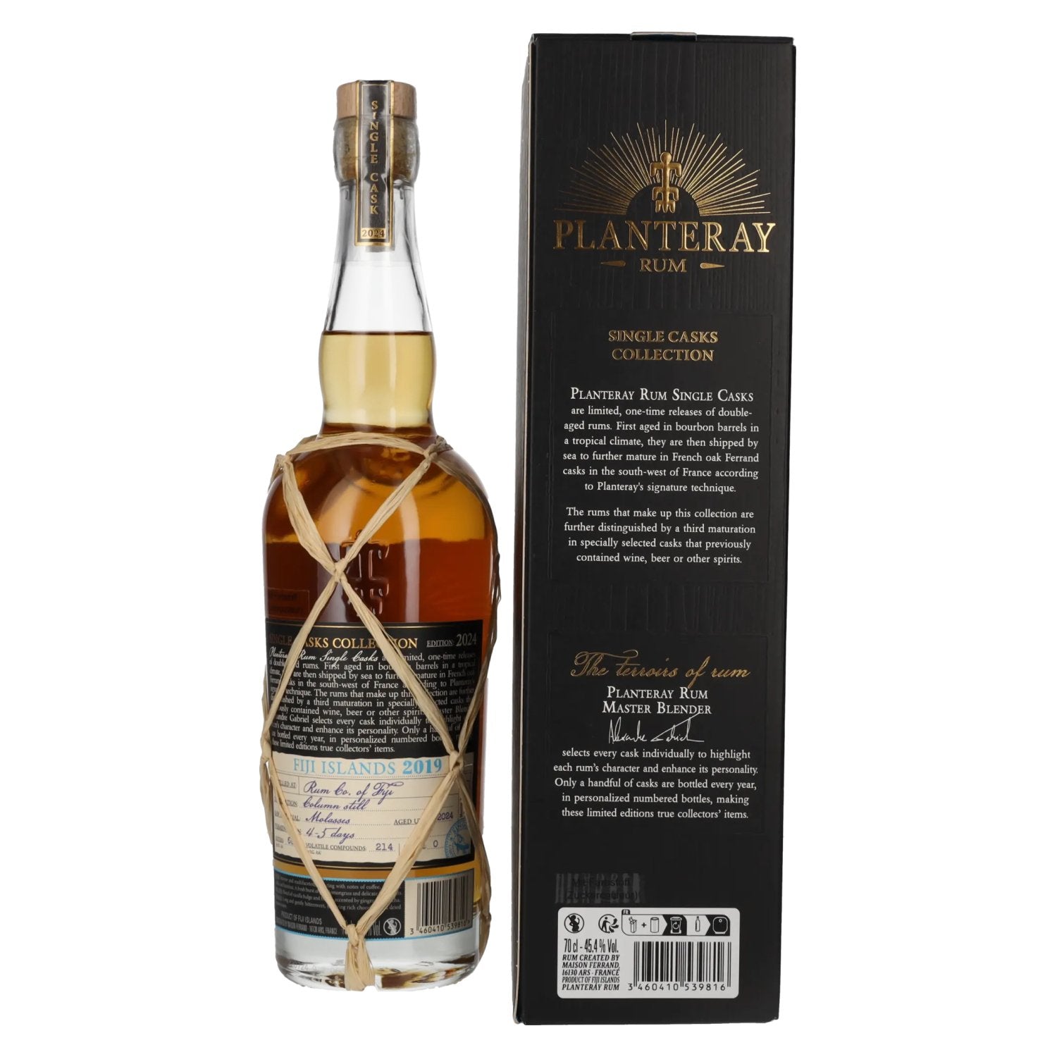 Planteray Rum FIJI 2019 Coffe Liqueur Cask Finish 45,4% Vol. 0,7l in gift box