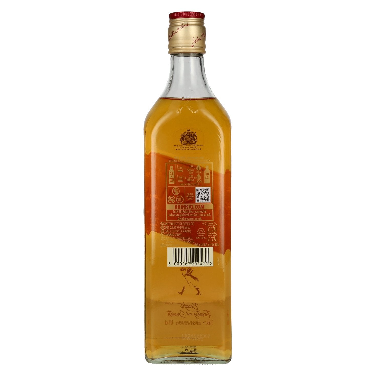 Johnnie Walker Red Soul Blended Scotch Whisky 40% Vol. 0,7l