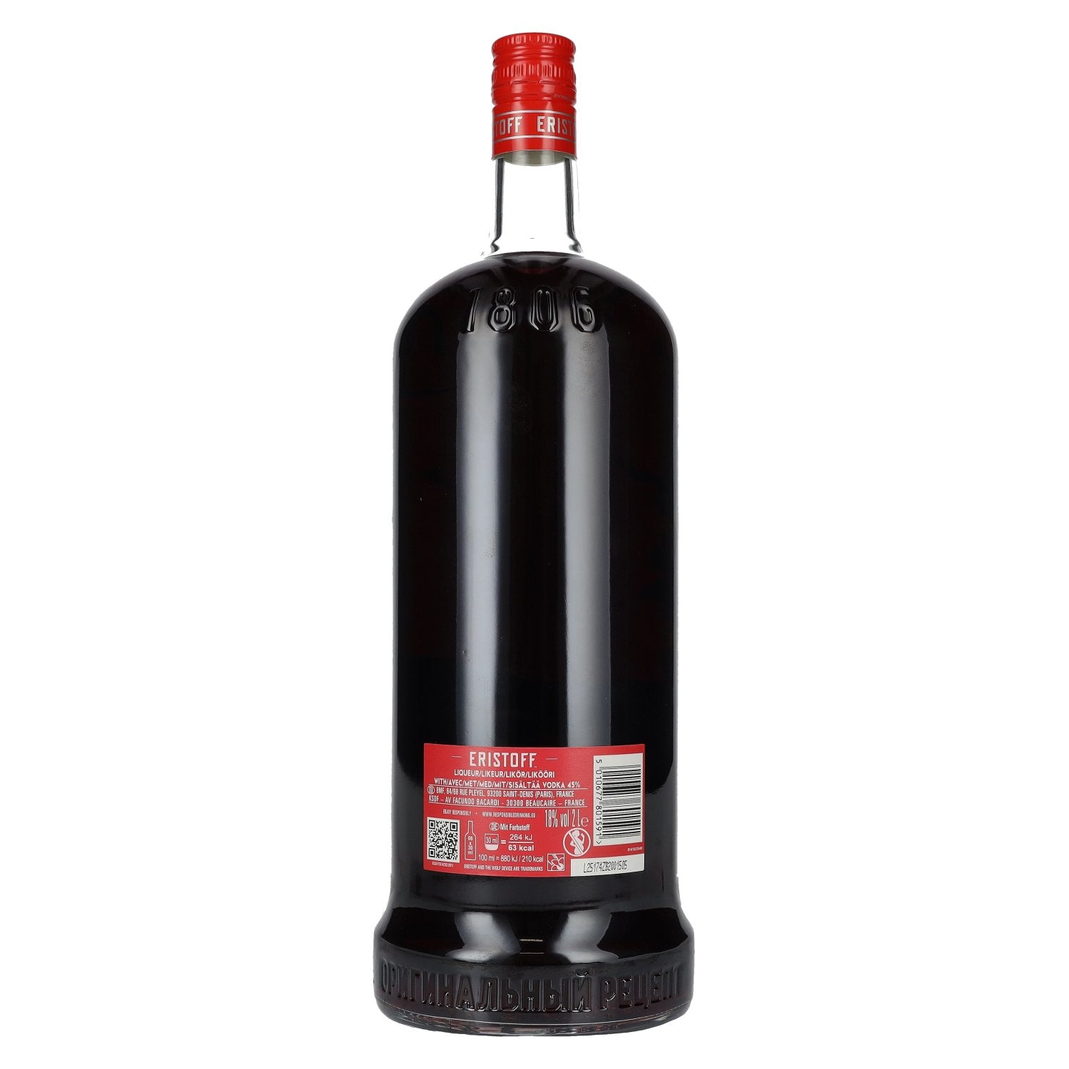 Eristoff Red Sloe Berry 18% vol. 2l