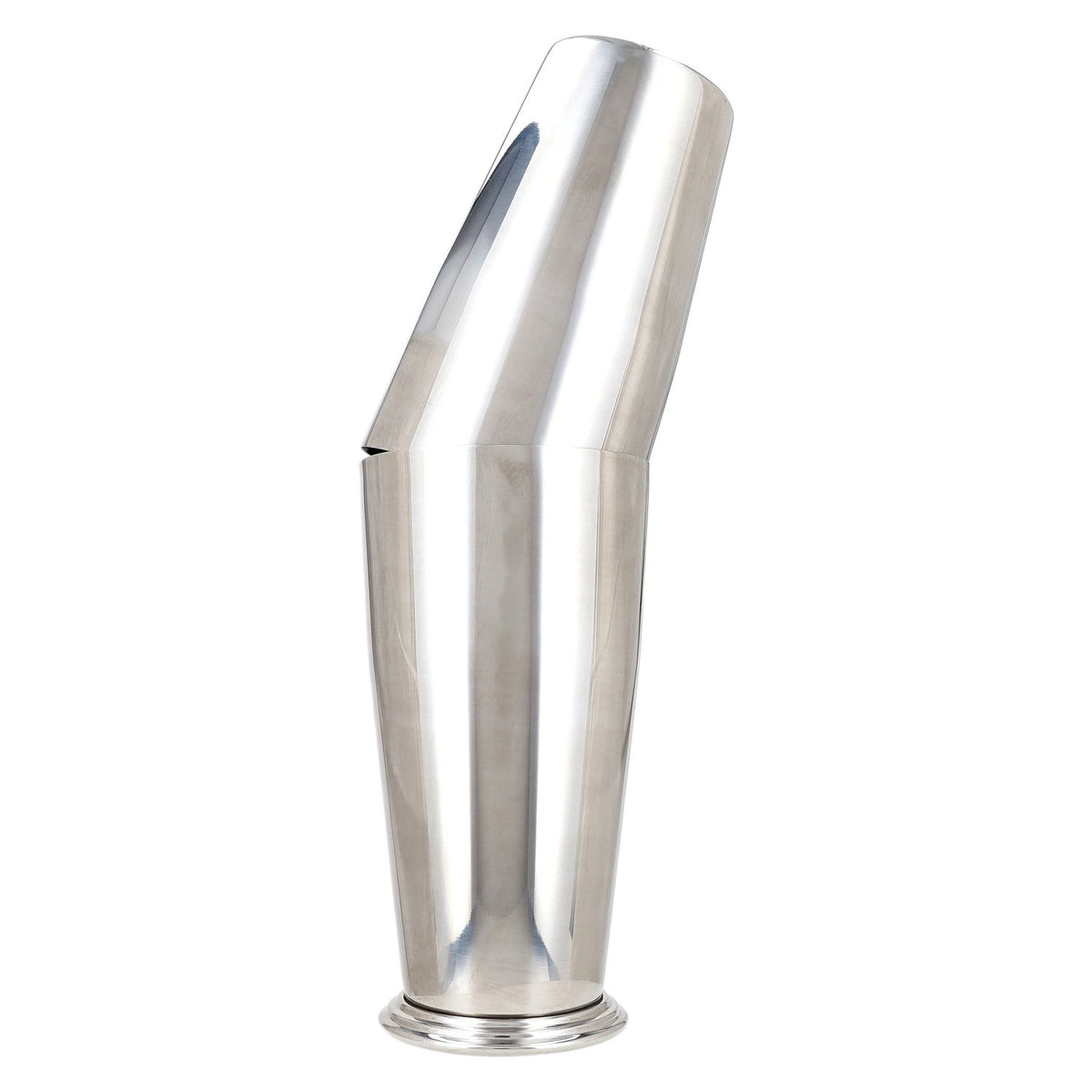 Shaker à cocktail avec bol en acier inoxydable et fond en gradins