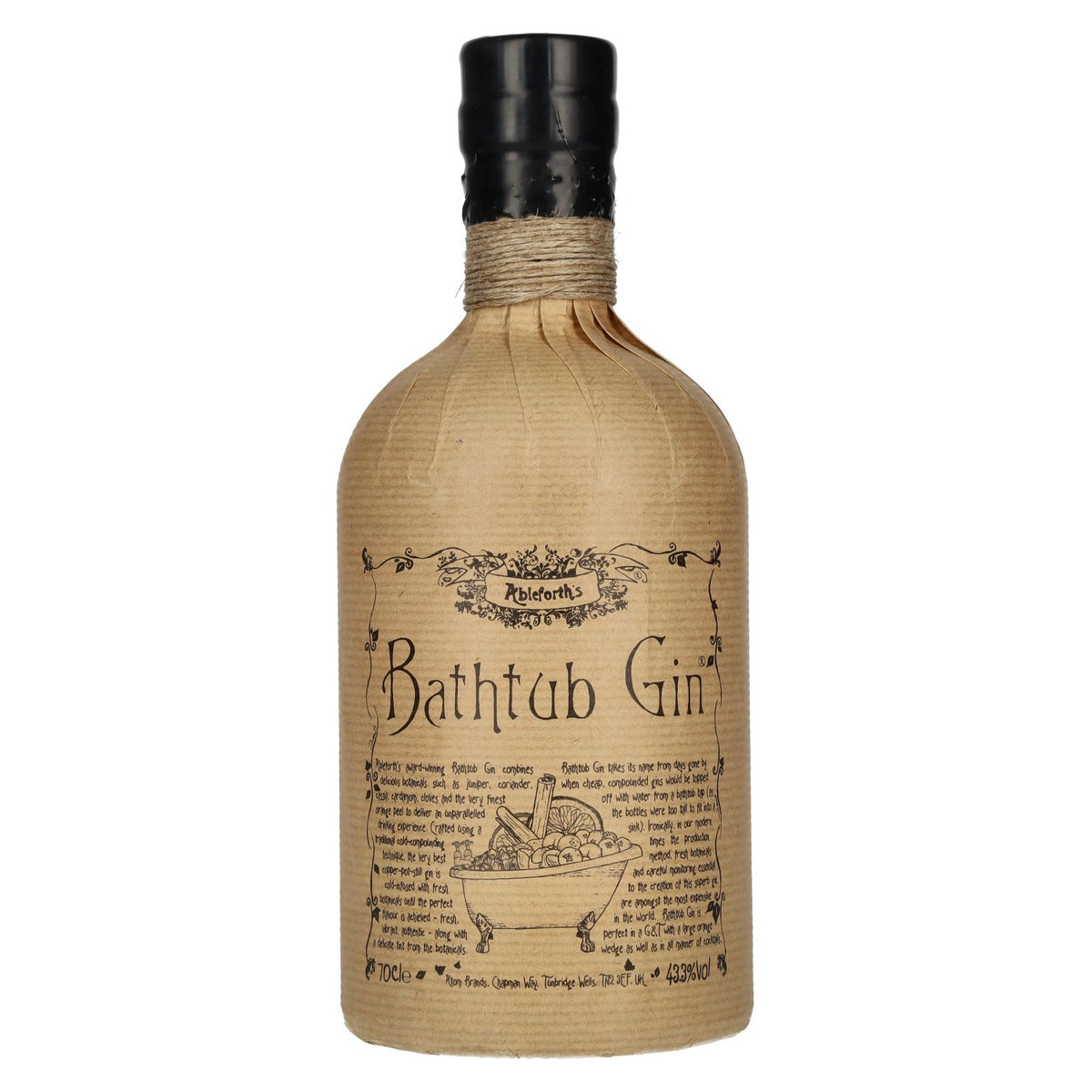 Ableforth's Bathtub Gin 43.3% ABV 0.7l