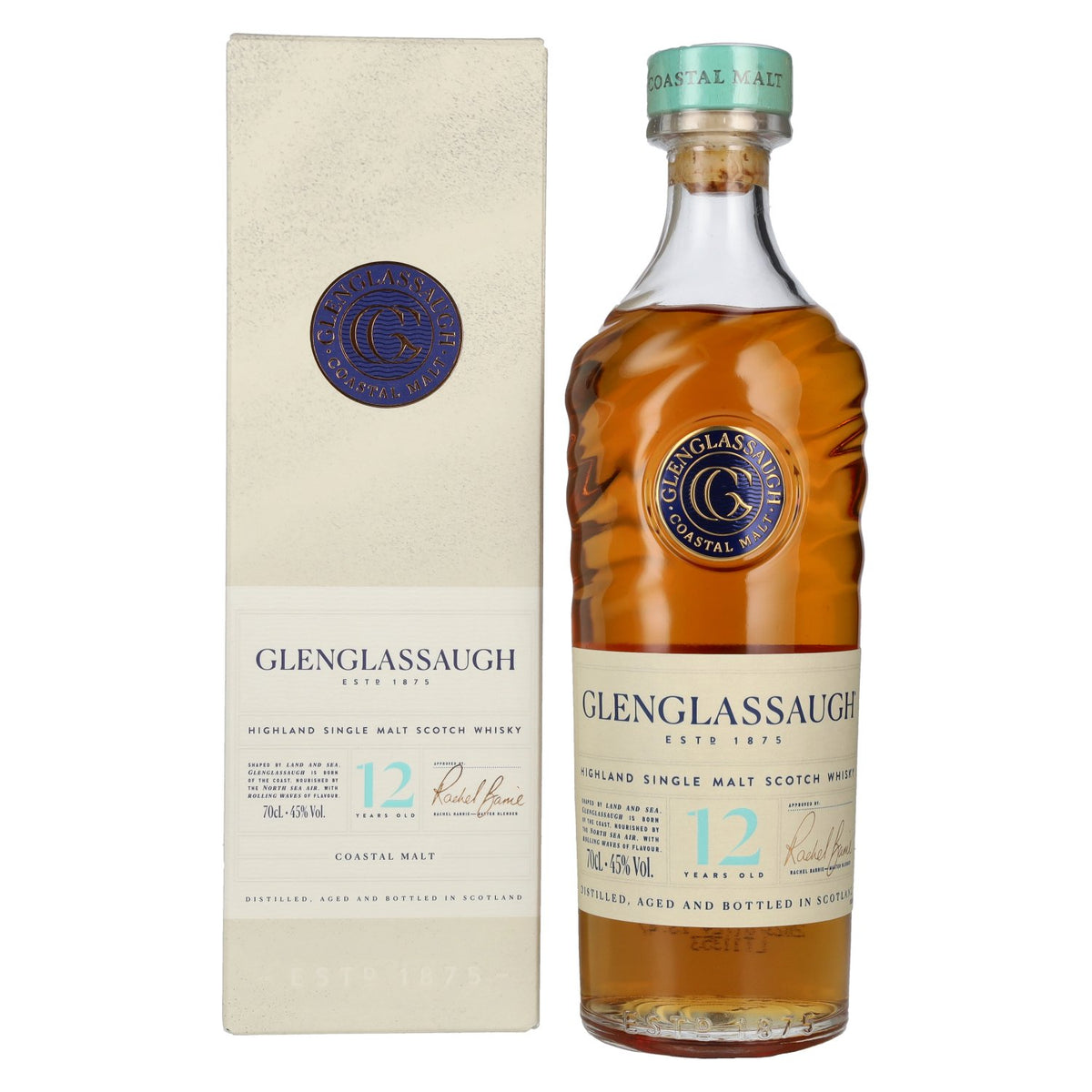 Glenglassaugh 12 Years Old Highland Single Malt Scotch Whisky 45% Vol. 0,7l en coffret cadeau