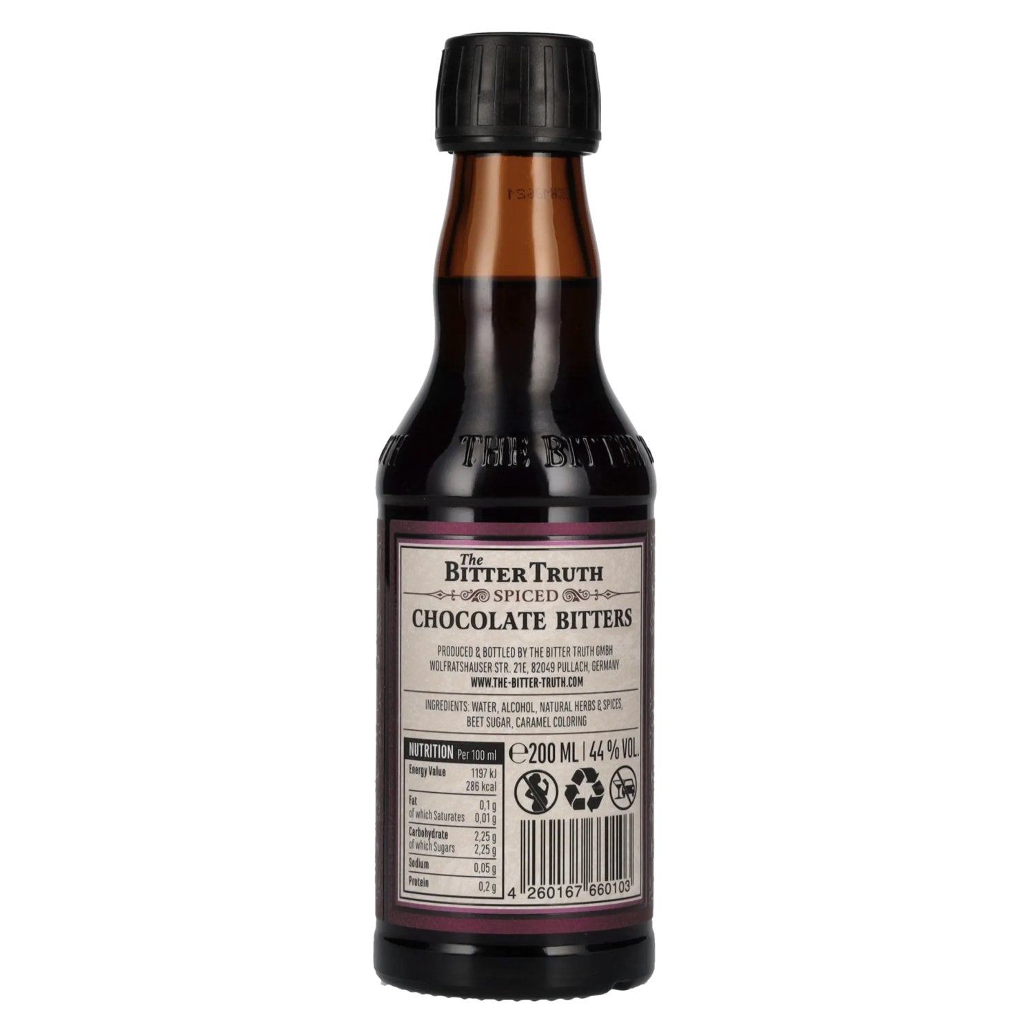 The Bitter Truth Spiced Chocolate 44% Vol. 0,2l