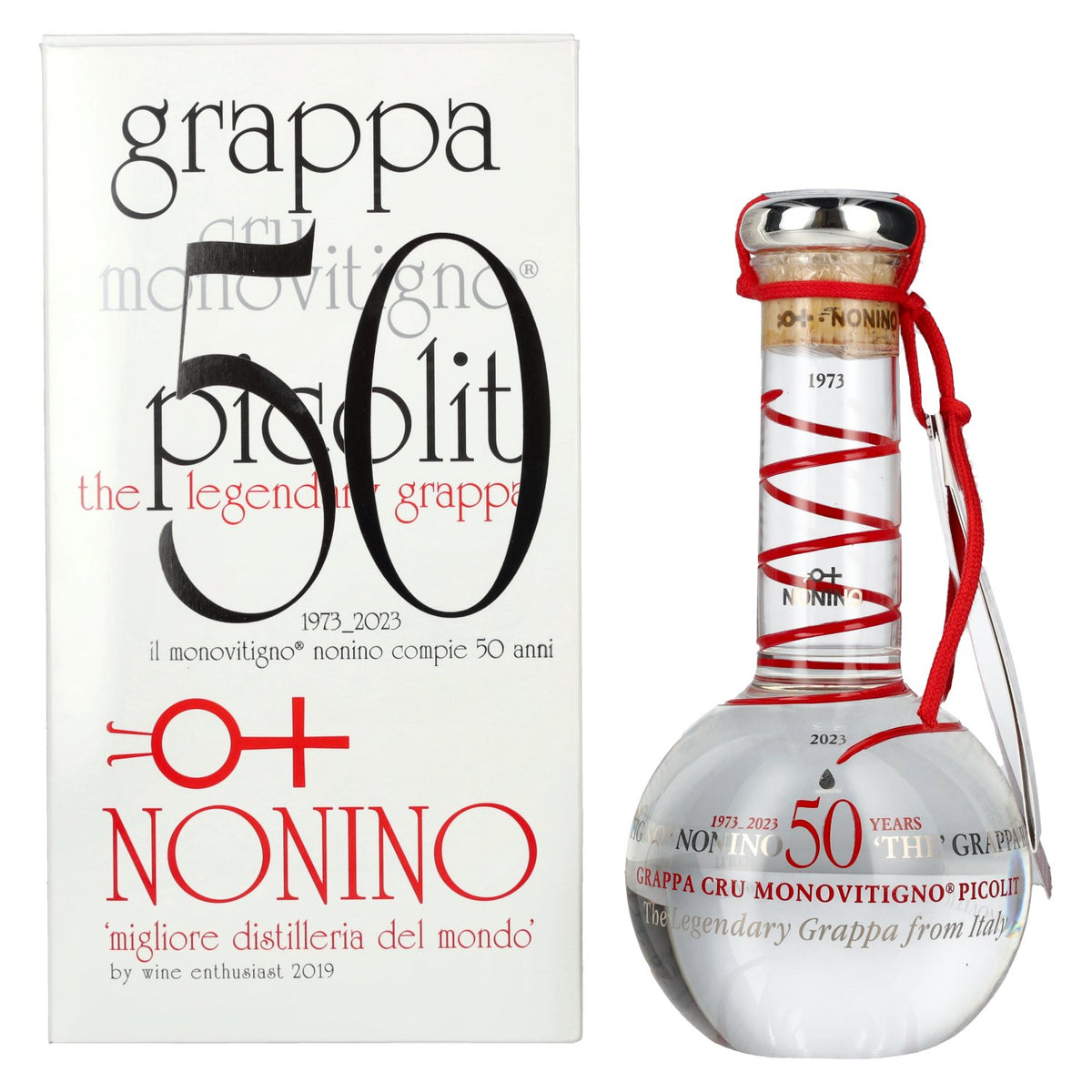 Nonino Grappa The Legendary Cru Monovitigno Picolit 50% Vol. 0,5l in gift box
