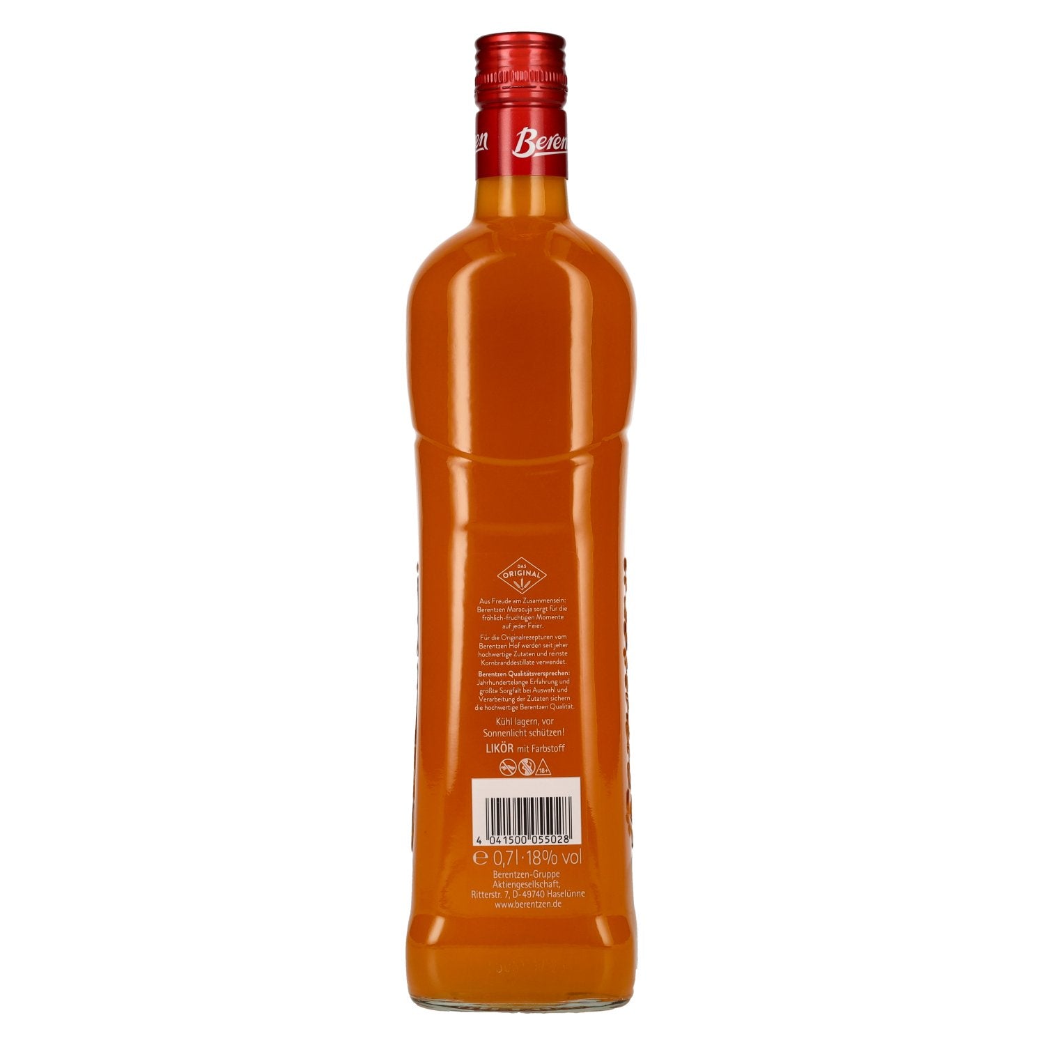 Berentzen Liqueur de fruits de la passion 18% Vol. 0,7l