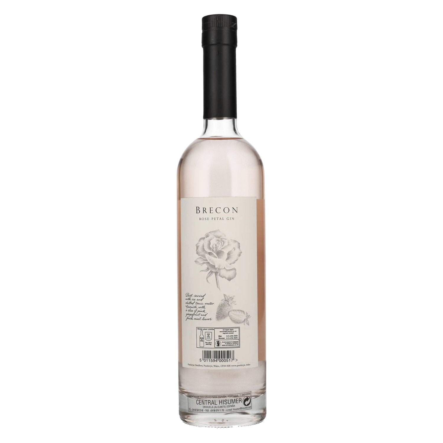 Brecon ROSE PETAL Gin 37,5% vol. 0,7l