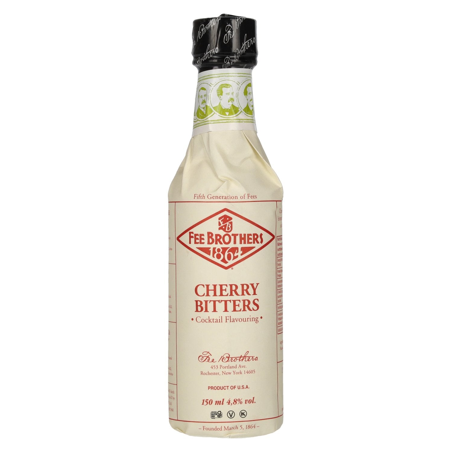 Fee Brothers Cherry Bitters 4.8% ABV 0.15l