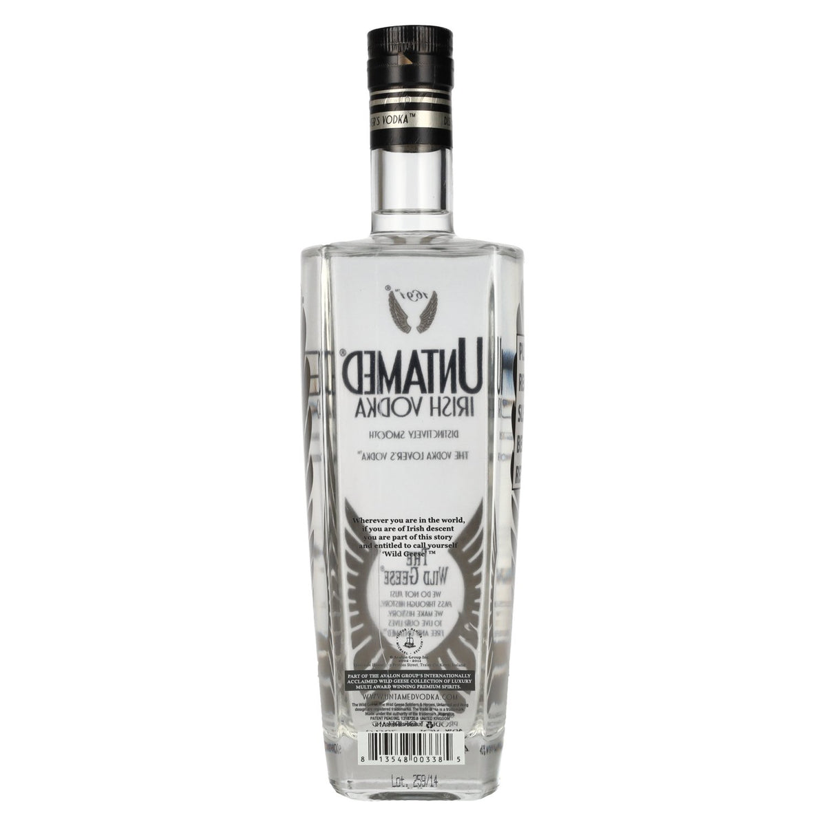 The Wild Geese Irish Vodka Untamed 40% Vol. 0,7l