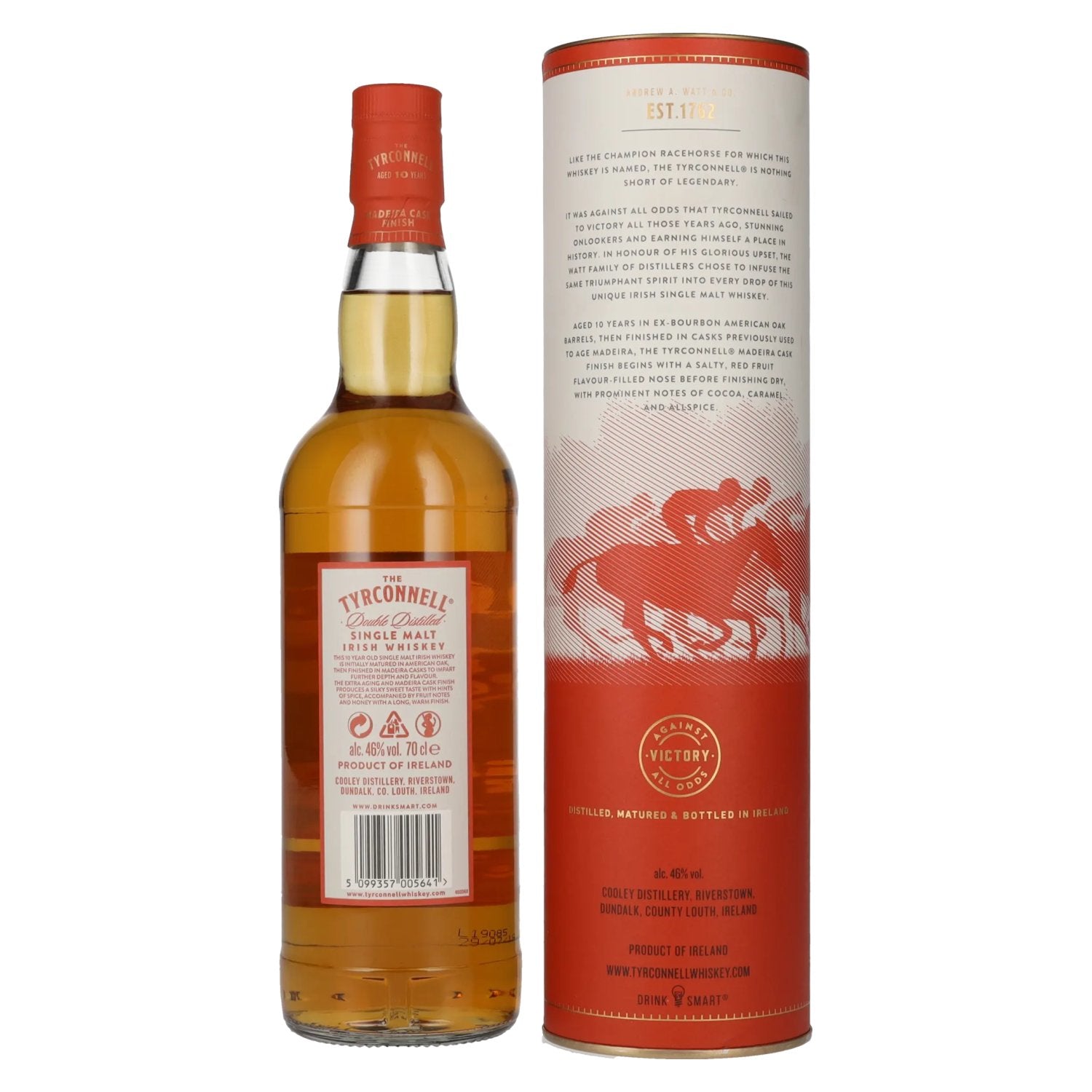 The Tyrconnell 10 Years Old Madeira Cask 46% Vol. 0,7l in Geschenkbox
