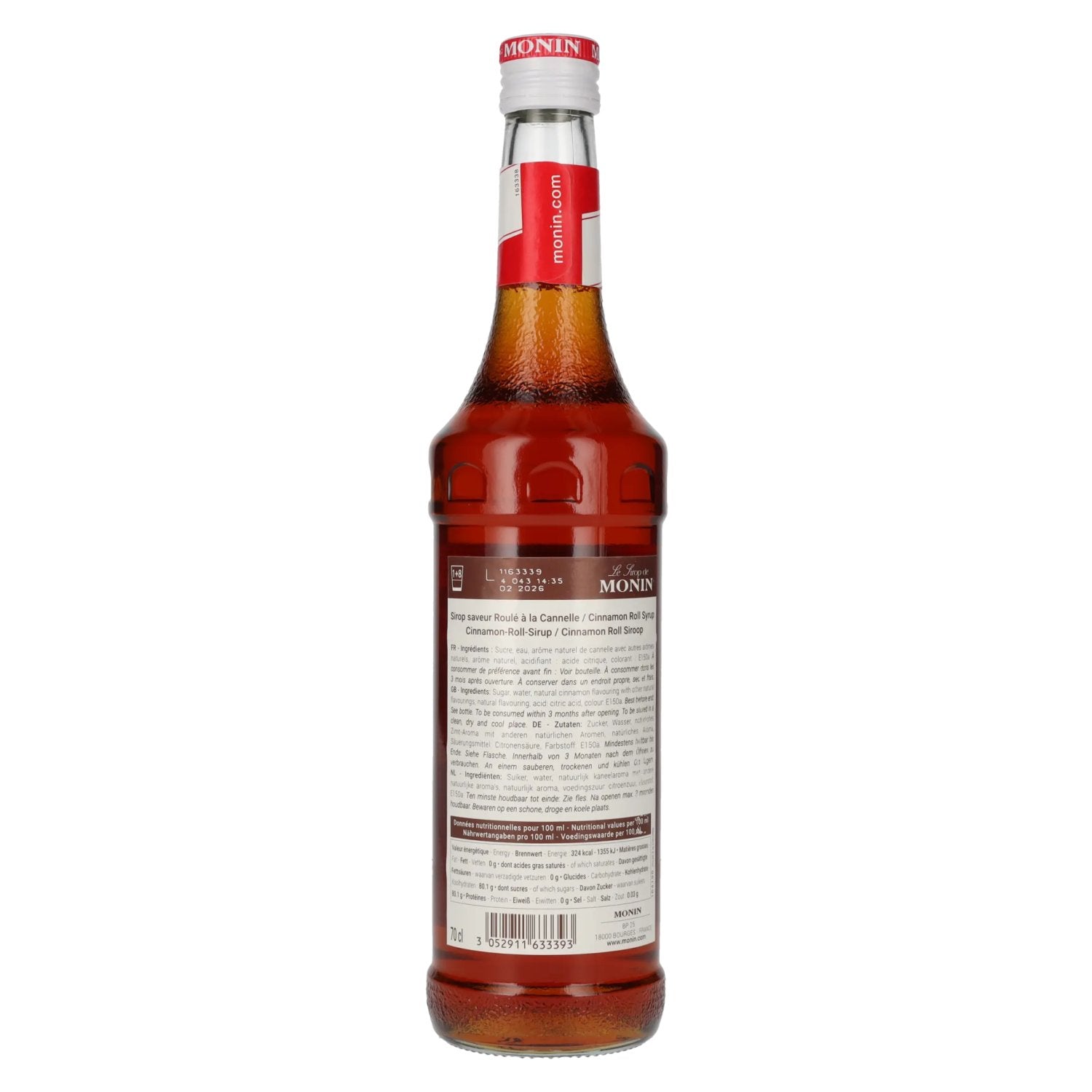 Le Sirop de Monin CANNELLE 0,7l