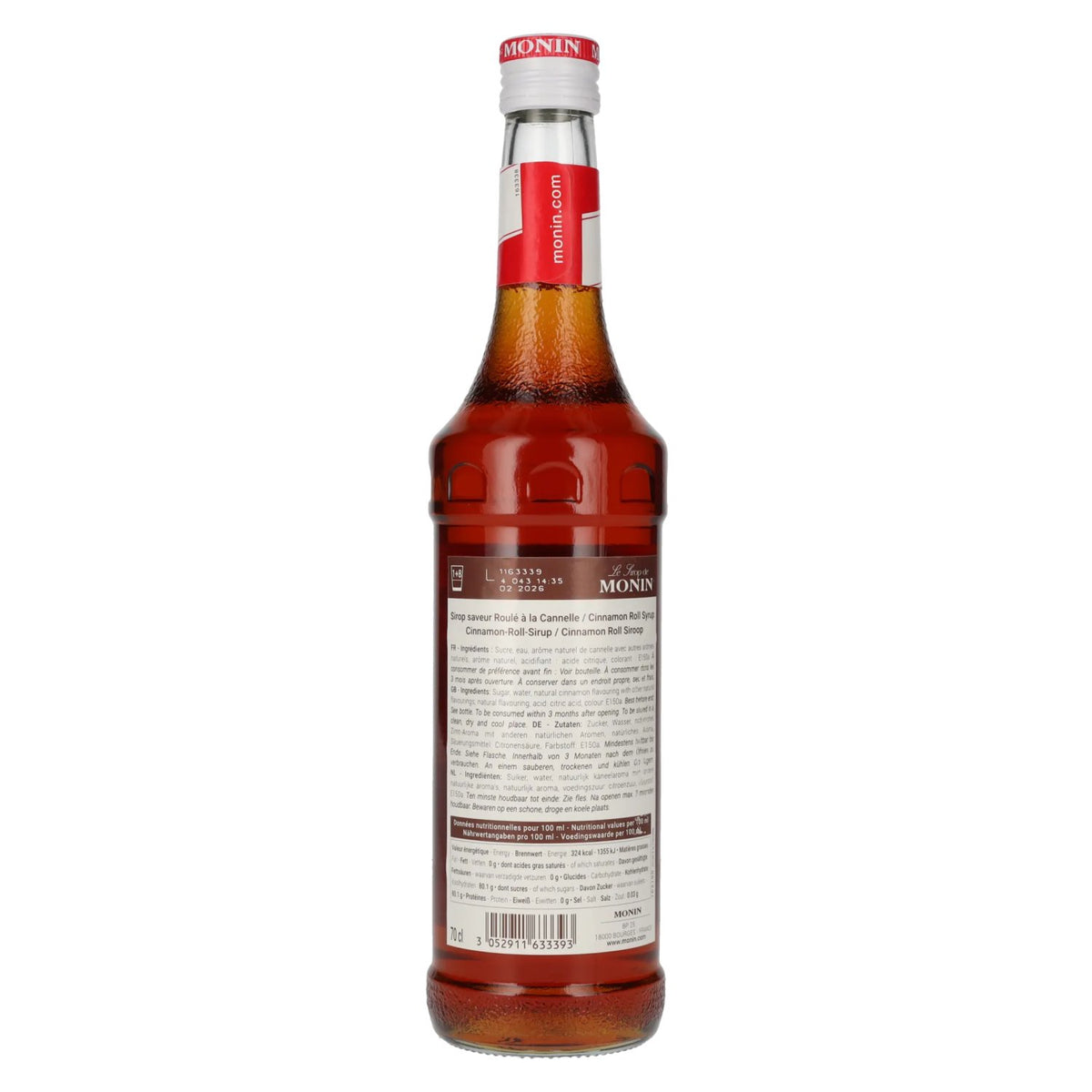 Le Sirop de Monin CINNAMON SNAKE 0,7l