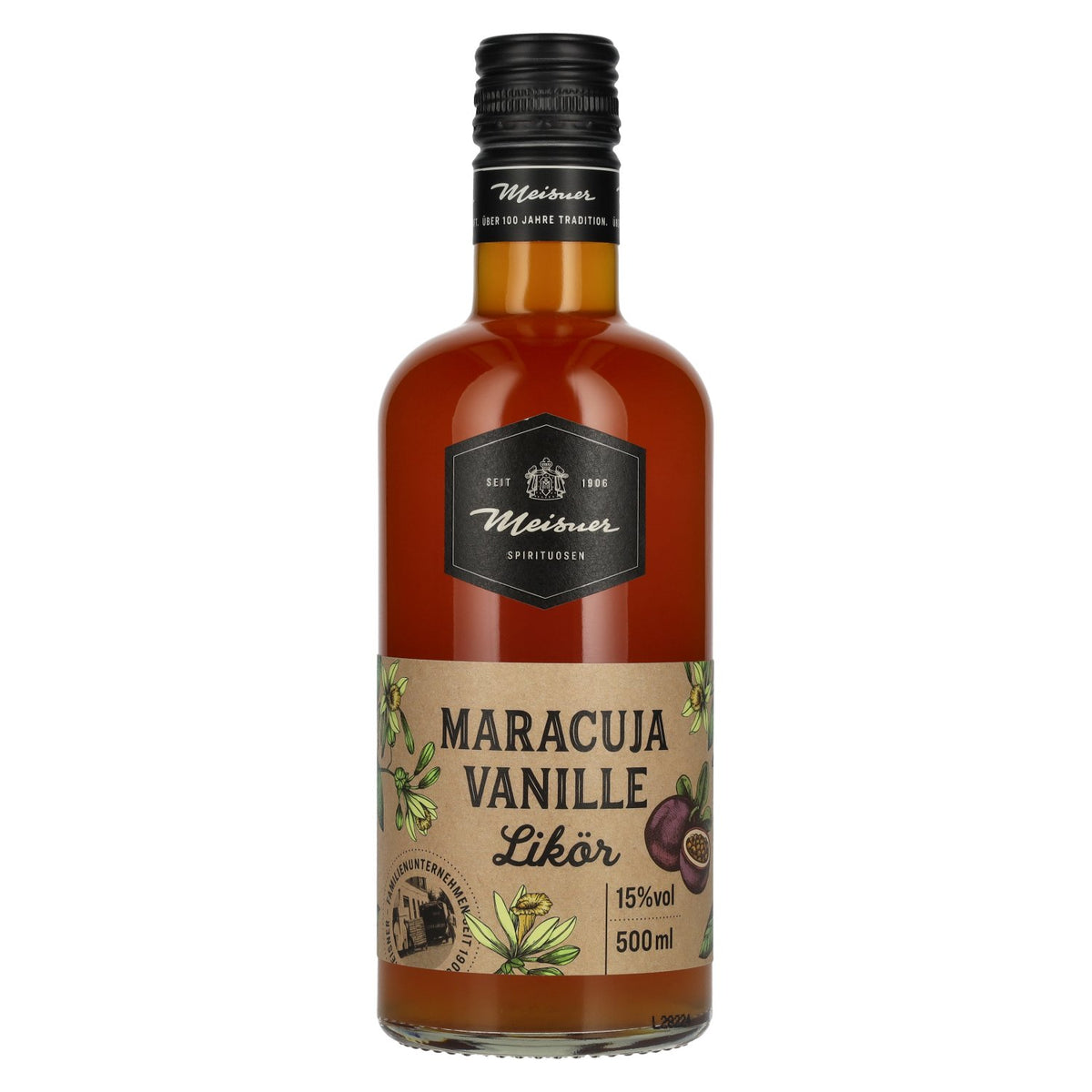 Meisner Maracuja Vanilla Liqueur 15% Vol. 0,5l