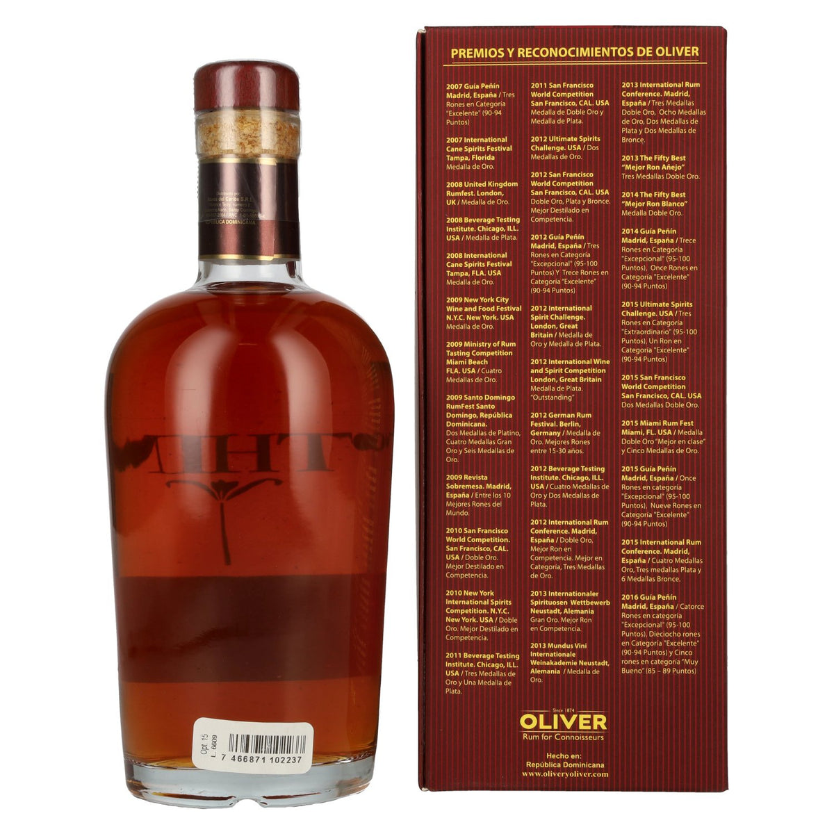 Opthimus 15 Sistema Solera Res Laude 38% Vol. 0,7l in Geschenkbox