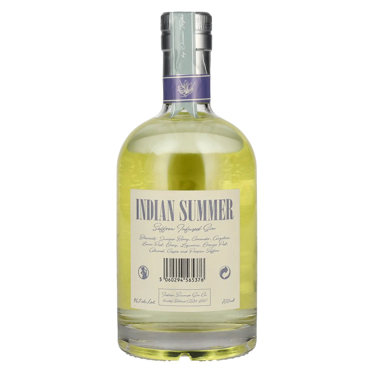 Duncan Taylor Indian Summer Saffron Infused Gin 46% Vol. 0,7l