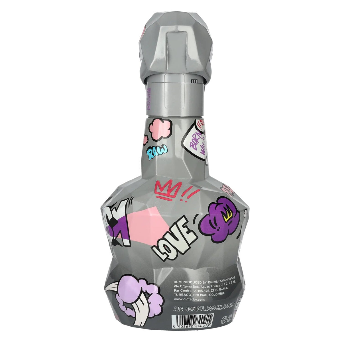 Dictador GAME CHANGER GREY & PINK Colombian Rum 40% Vol. 0,7l