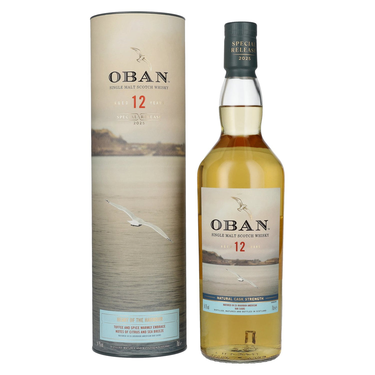 Oban 12 Years Old HEART OF THE HARBOUR Single Malt Special Release 2025 54,7% Vol. 0,7l in gift box