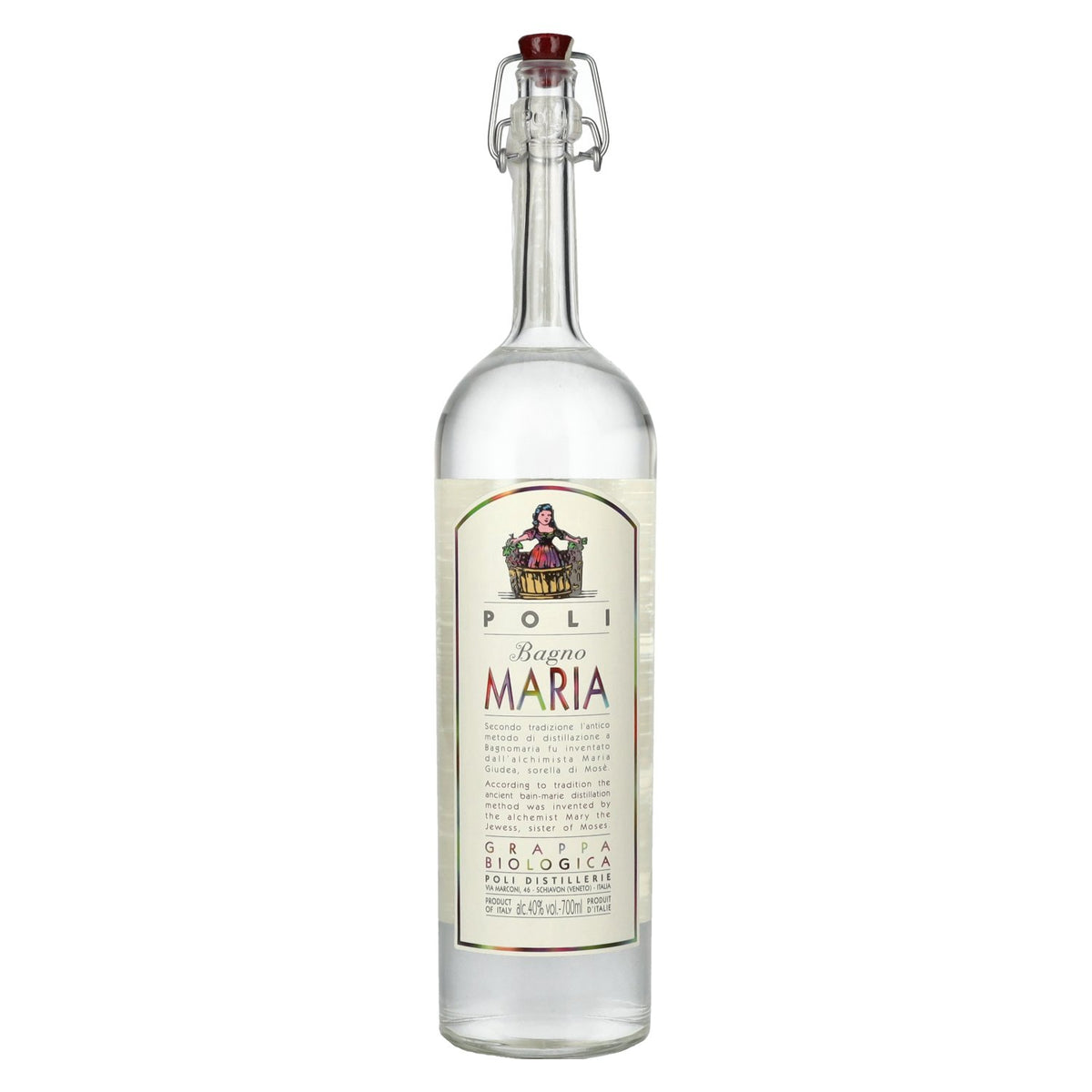 Poli Grappa Bagno Maria Biologica 40% vol. 0,7l