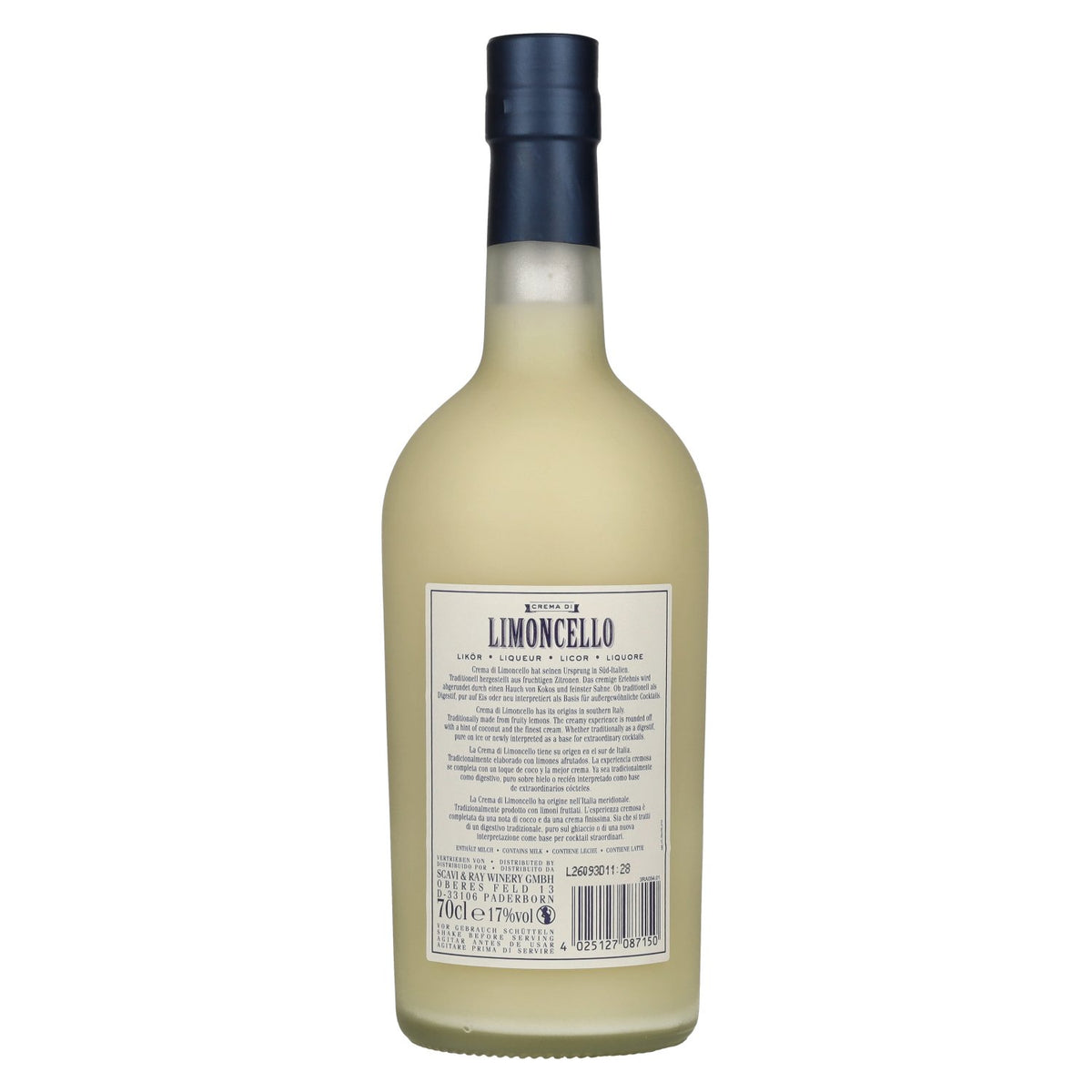 Scavi &amp; Ray Crema Di Limoncello Liqueur 17% ABV 0.7l