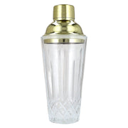 Shaker en verre Boethius avec couvercle doré, 425 ml