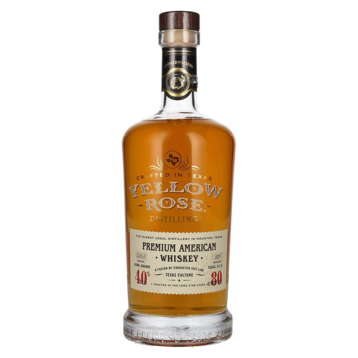 Yellow Rose PREMIUM AMERICAN Whiskey 40% vol. 0,7l