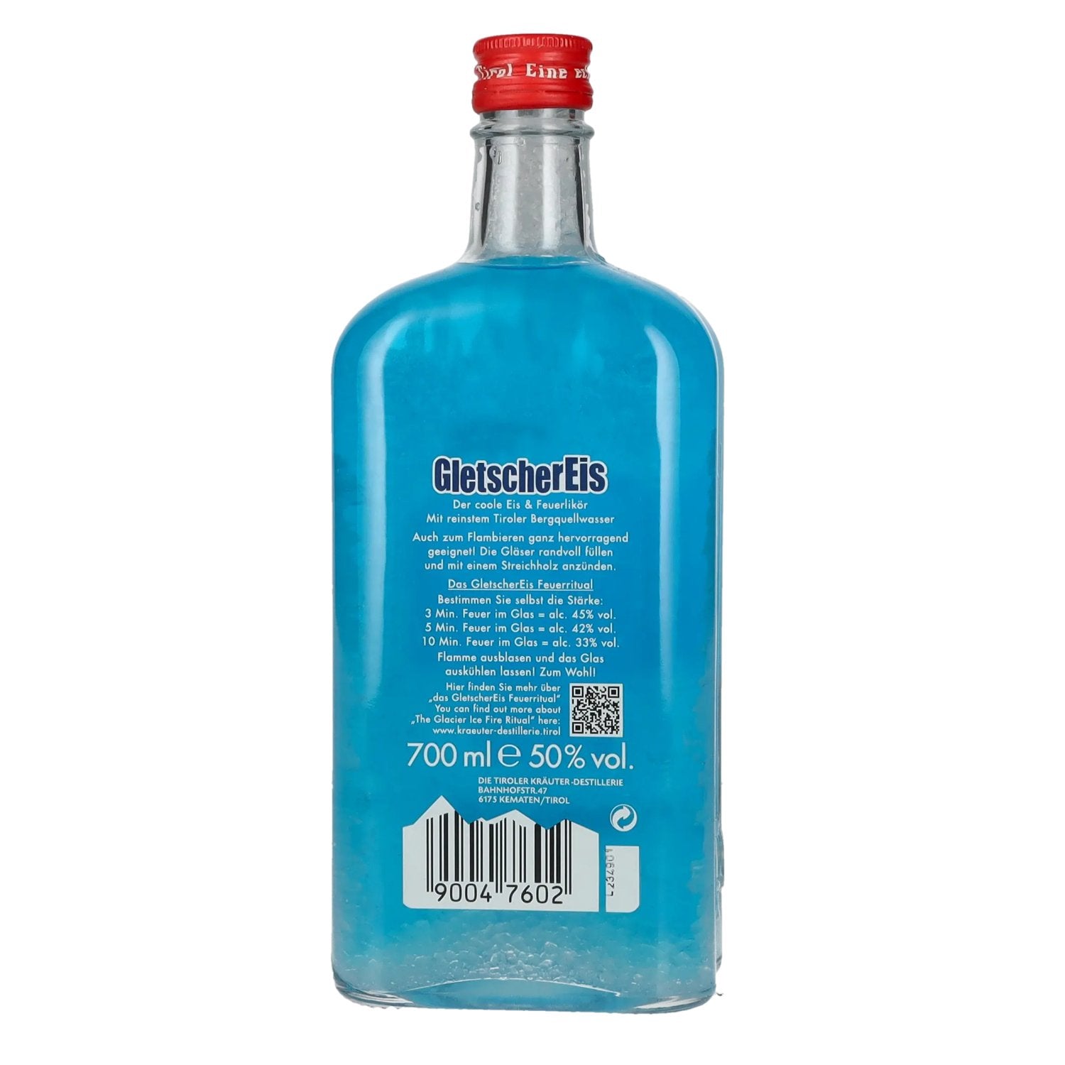 Baumann Gletschereis Eis &amp; Feuerlikör 50% vol. 0,7l