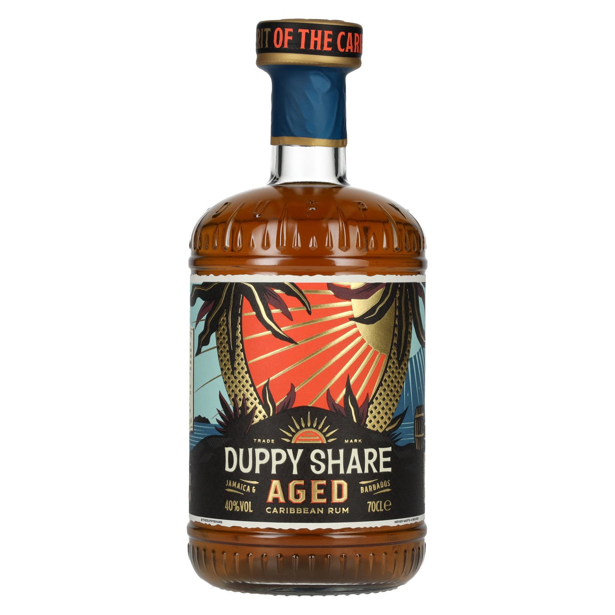 Duppy Share Aged Caribbean Rum 40% ABV 0.7l