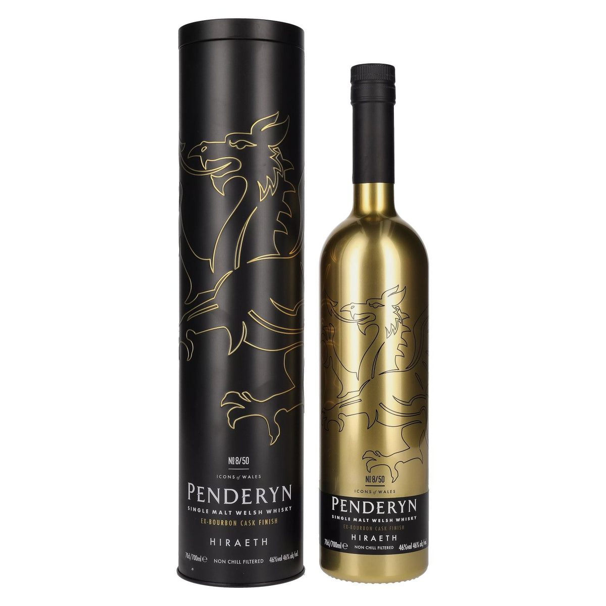 Penderyn HIRAETH Welsh Whiskey Icons of Wales No. 8 46% Vol. 0,7l en Tinbox