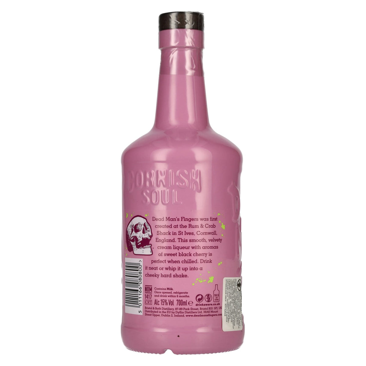 Dead Man's Fingers Black Cherry Tequila Cream Liqueur 15% vol. 0,7l