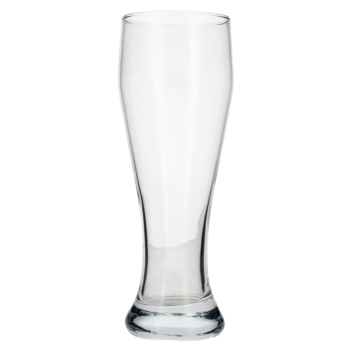 Bavarian wheat beer glass, calibrated, 0.5 l
