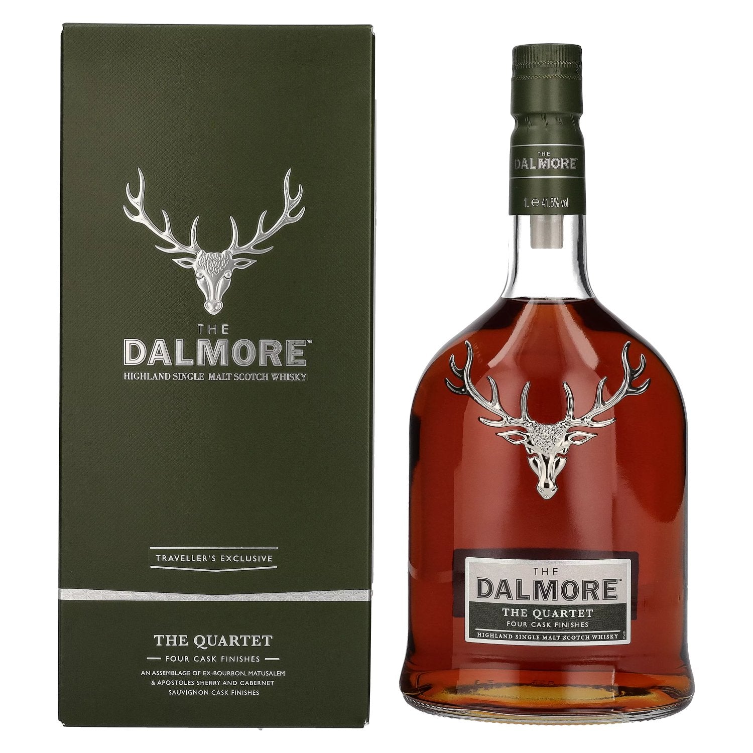 The Dalmore THE QUARTET Highland Single Malt Scotch Whisky 41,5% Vol. 1l in gift box