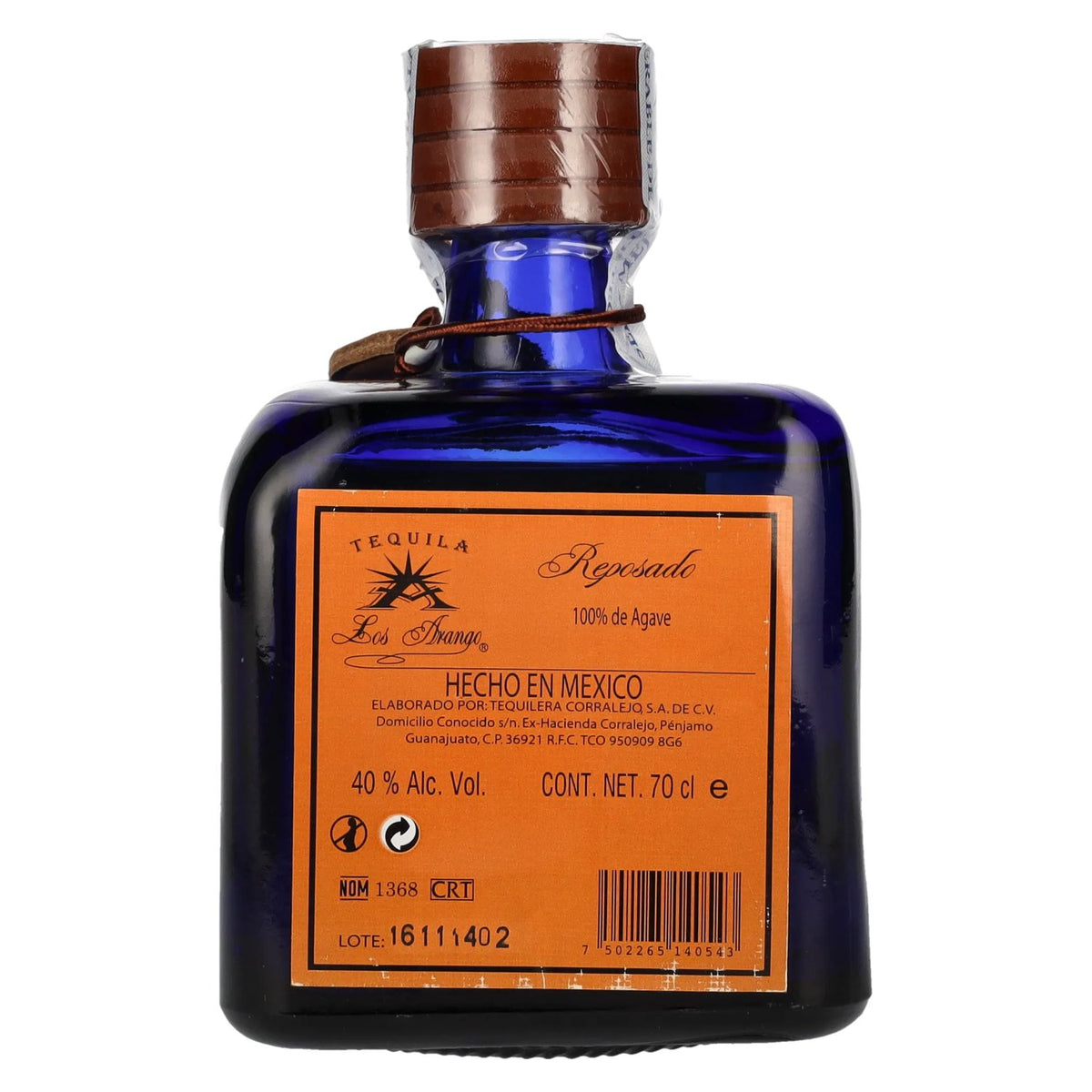 Los Arango Tequila Reposado 100% de Agave 40% Vol. 0,7l