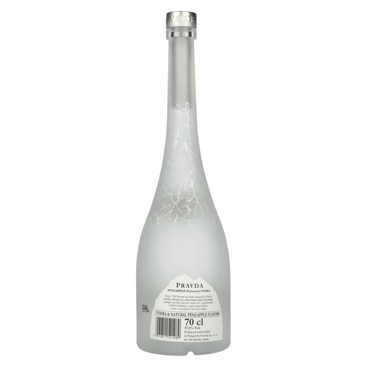 Pravda PINEAPPLE Flavored Vodka 37,5% Vol. 0,7l