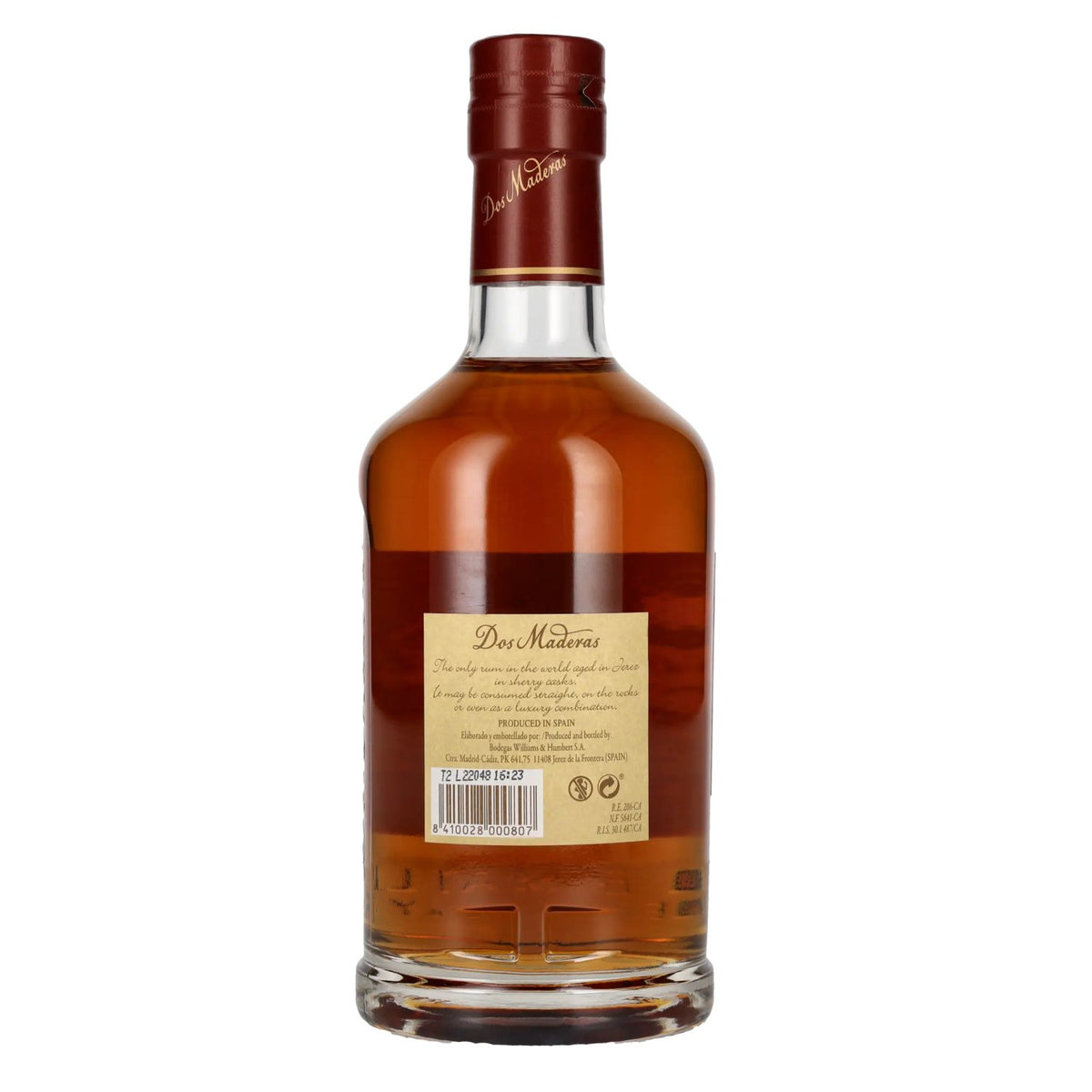 Dos Maderas 5+3 Years Old Double Aged Rum 37,5% Vol. 0,7l