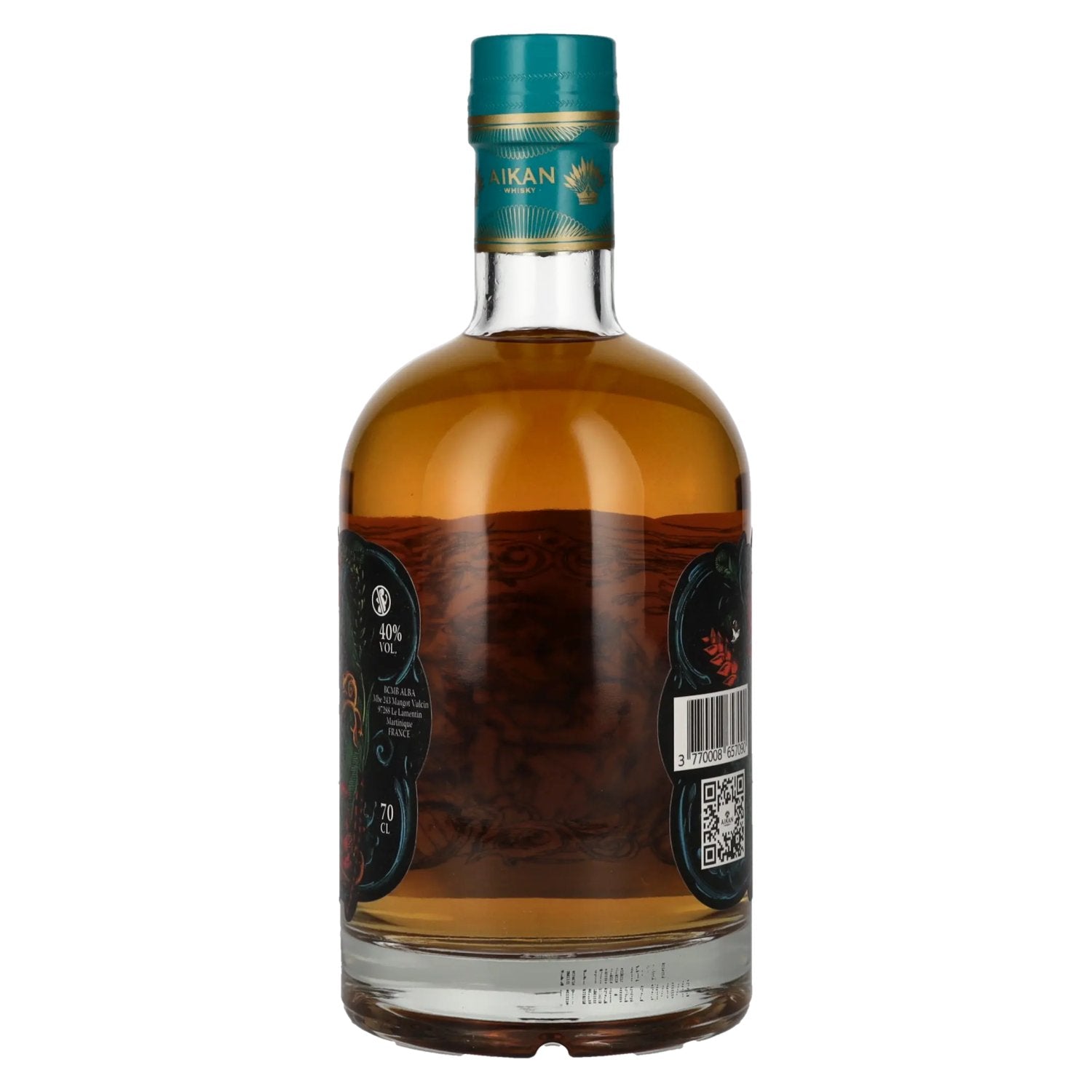 Aikan Whisky Intense Rhum Barrels 40% Vol. 0,7l