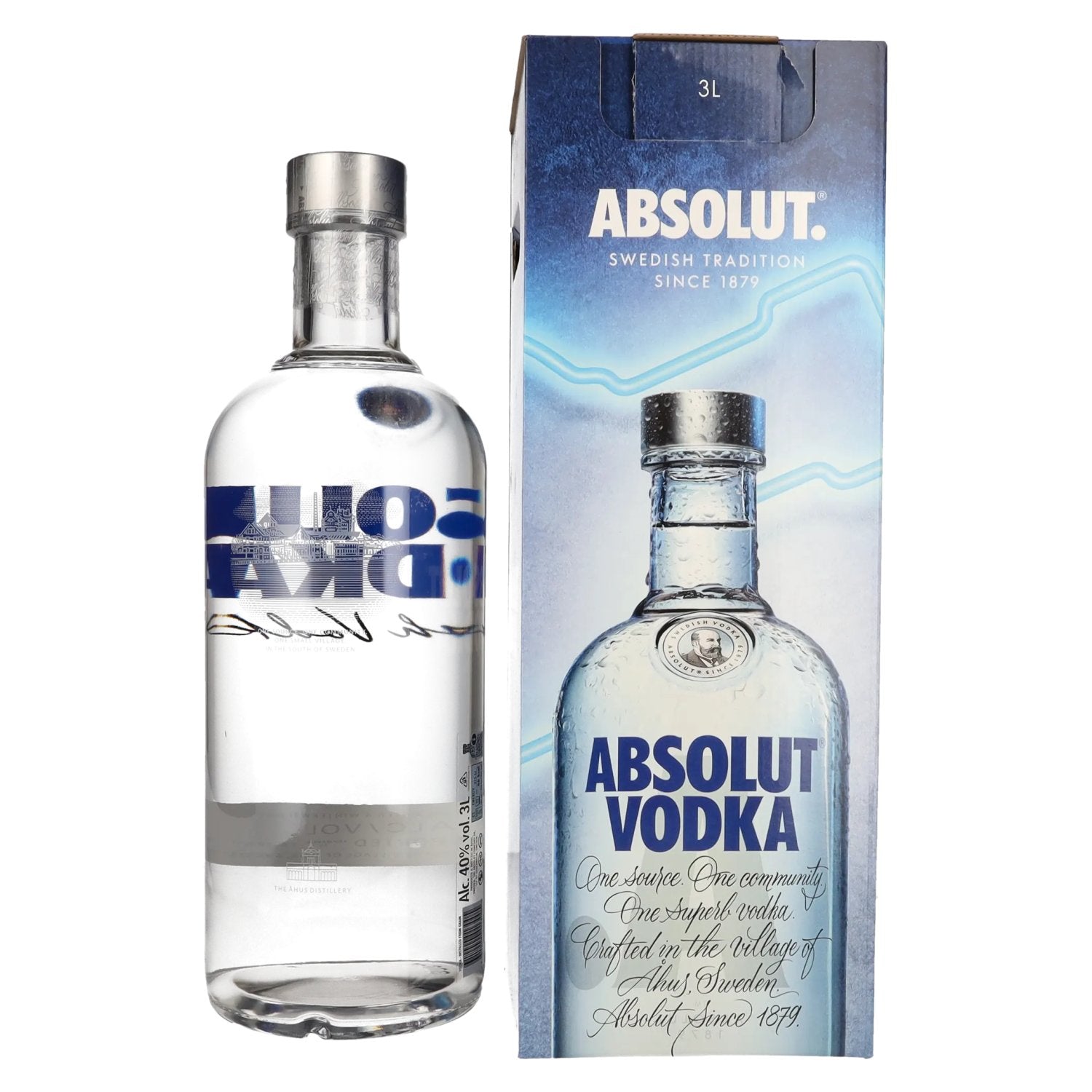 Absolut Vodka 40% Vol. 3l