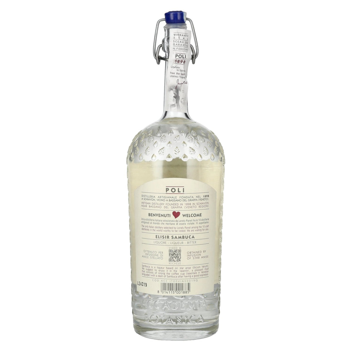 Poli Elisir Sambuca Liquore 40% Vol. 0,7l