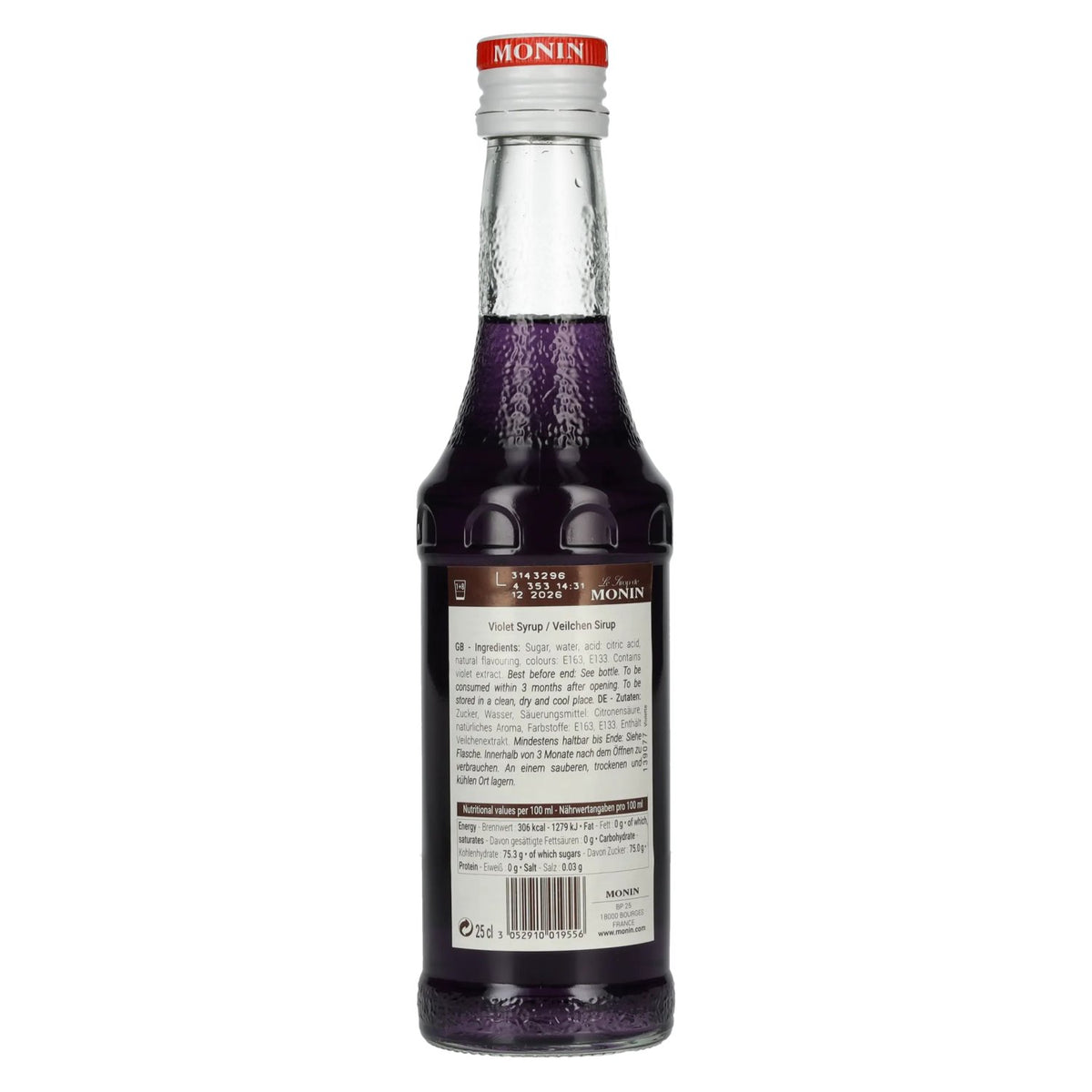 Sirop Monin VIOLET 0,25 l