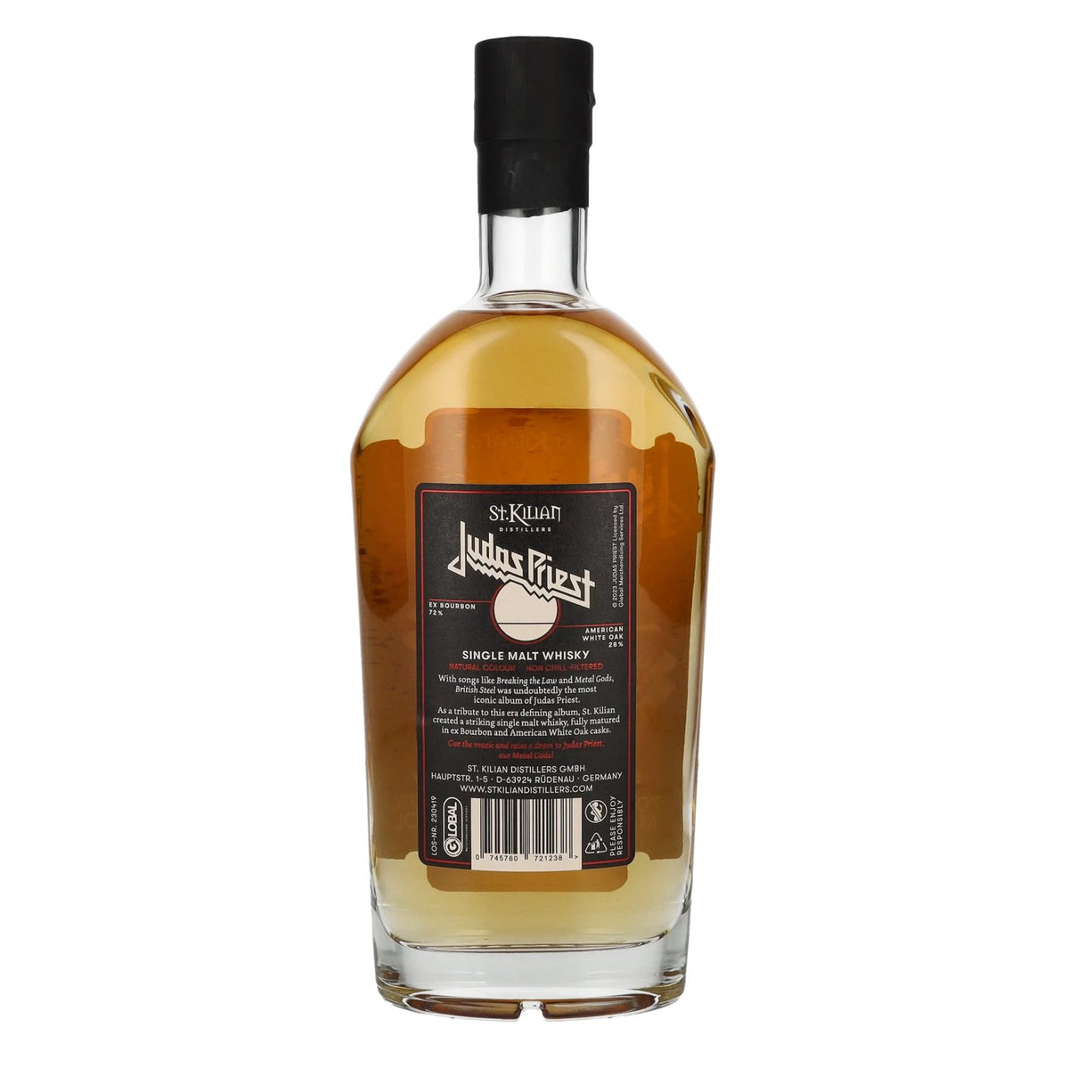 Judas Priest BRITISH STEEL Single Malt Whisky 47% Vol. 0,7l