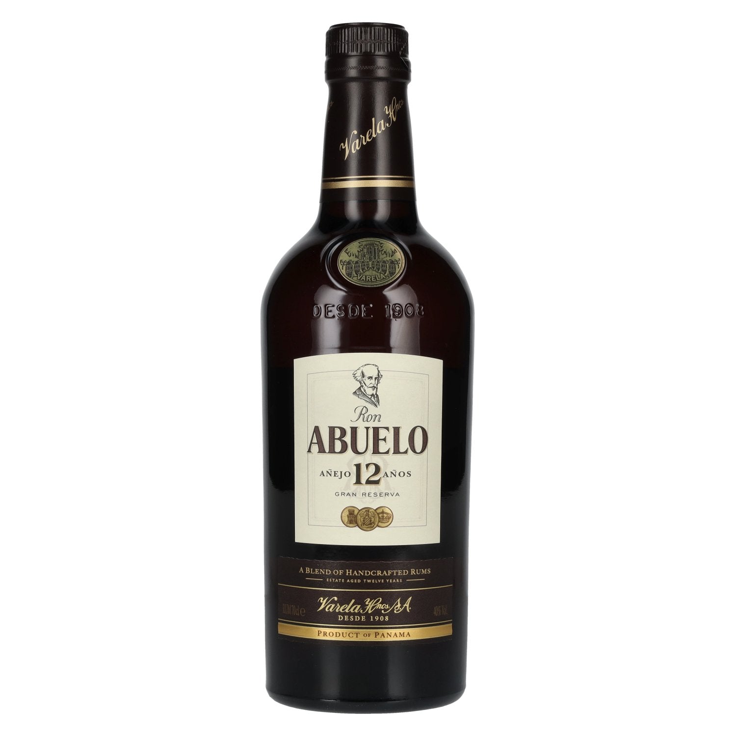 Ron Abuelo Añejo 12 Años 40% vol. 0,7l