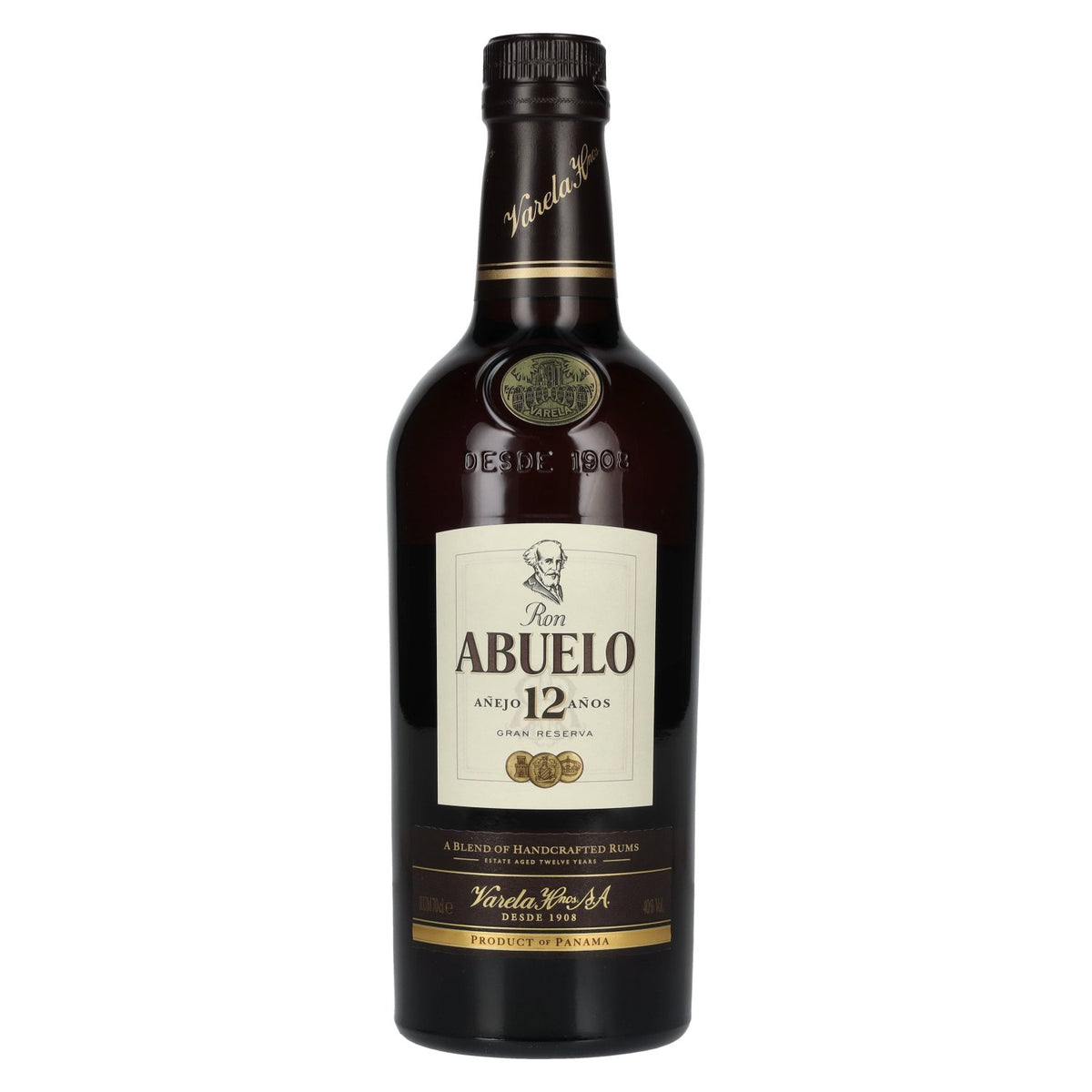 Ron Abuelo Añejo 12 Años 40% vol. 0,7l