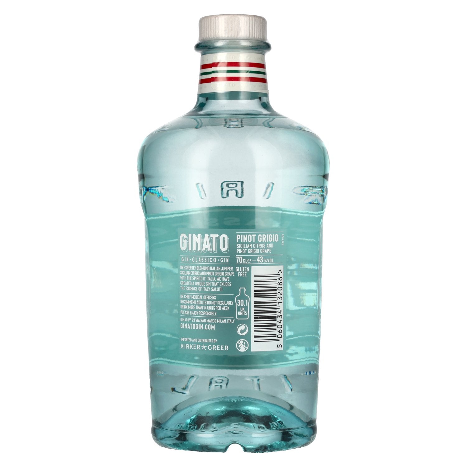 Ginato Pinot Grigio Gin 43% vol. 0,7l