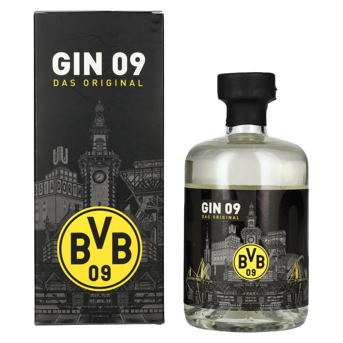 BVB Gin 09 Das Original 43% Vol. 0,5l in Geschenkbox