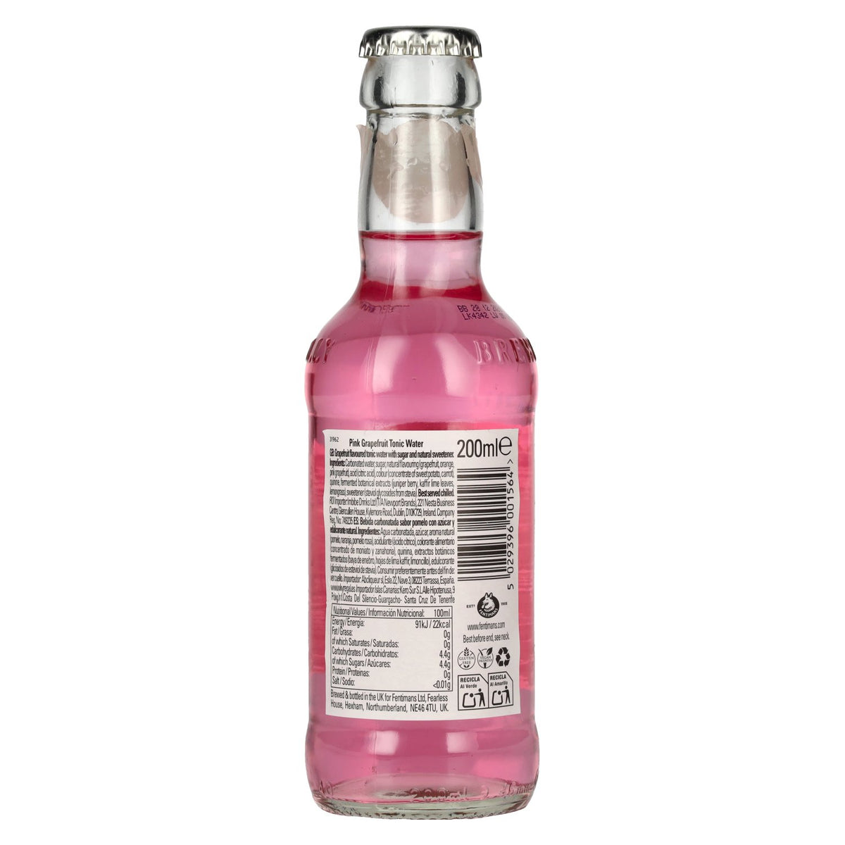 Fentimans PINK GRAPEFRUIT Tonic Water 0,2l