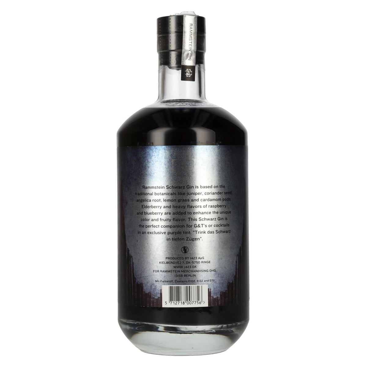 Rammstein Gin Blueberry 40% Vol. 0,7l