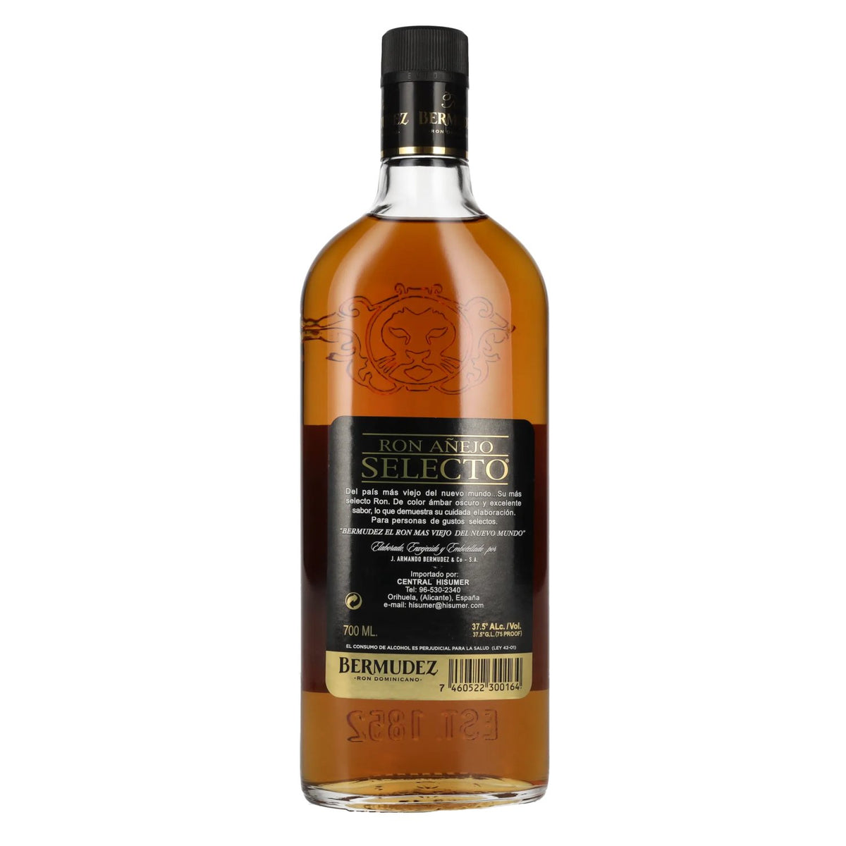 Bermudez Ron Añejo SELECTO Ron Dominicano 37,5% Vol. 0,7l
